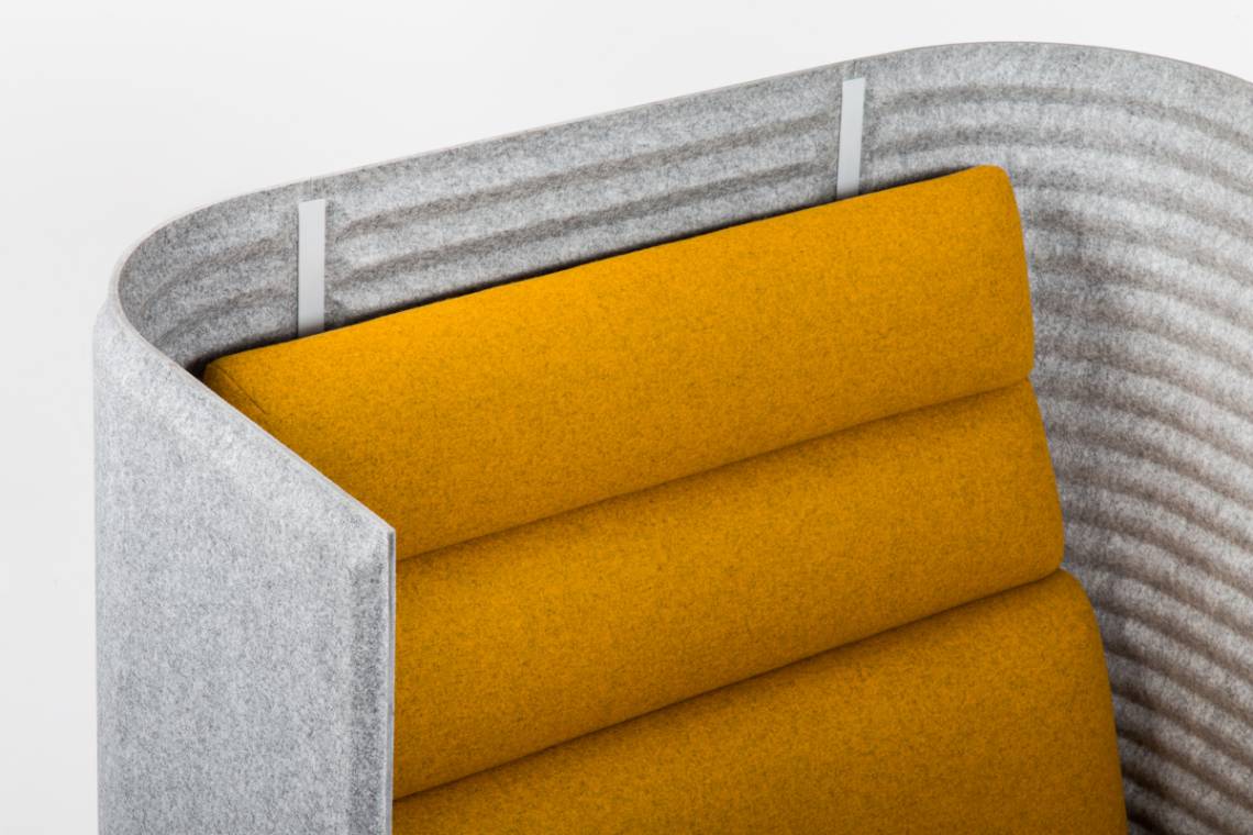 Noti Soundroom Meetingpoint mit Tisch Design Möbel