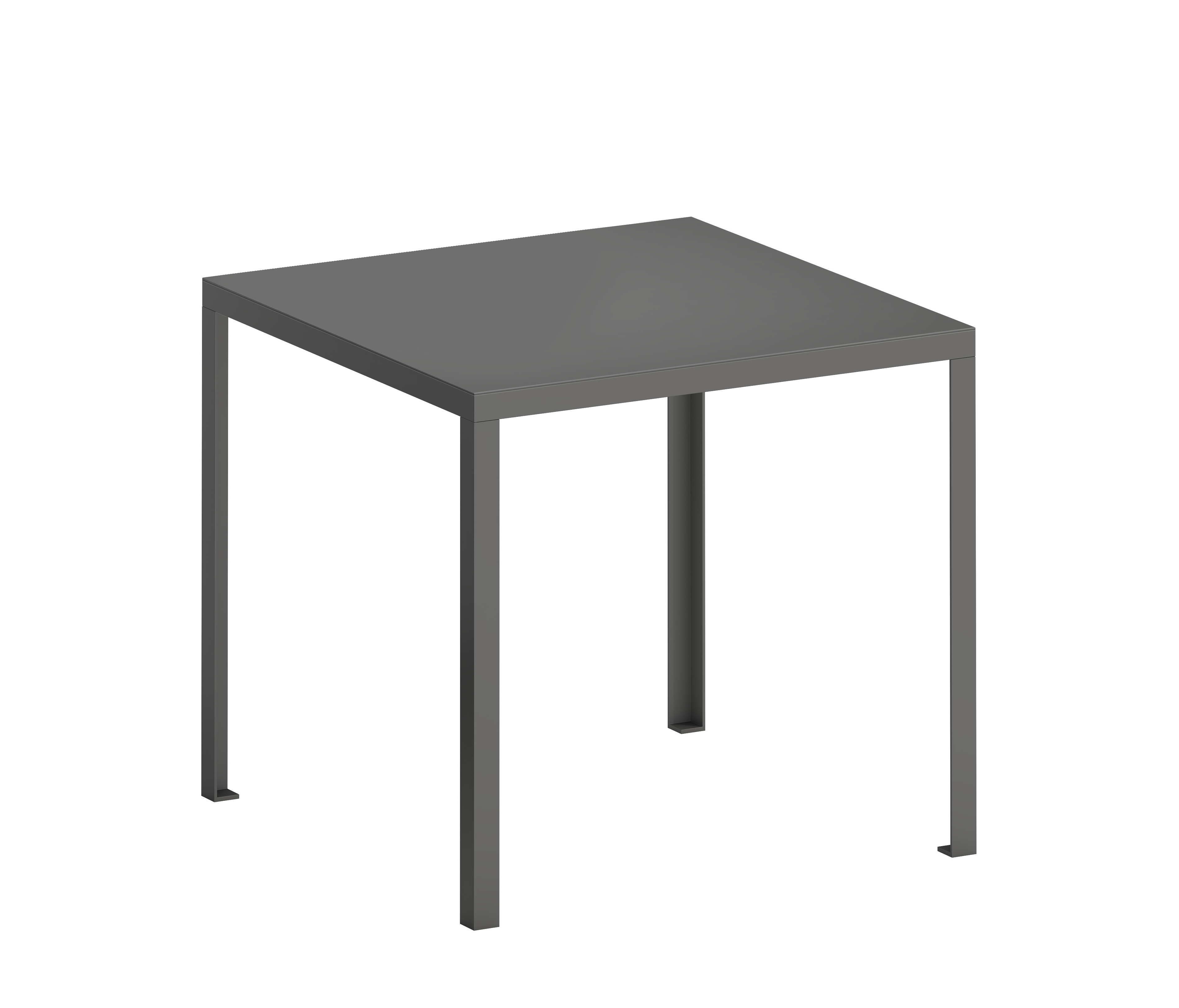 Tavolo Outdoor Gartentisch, 80 x 80 cm, gunmetal