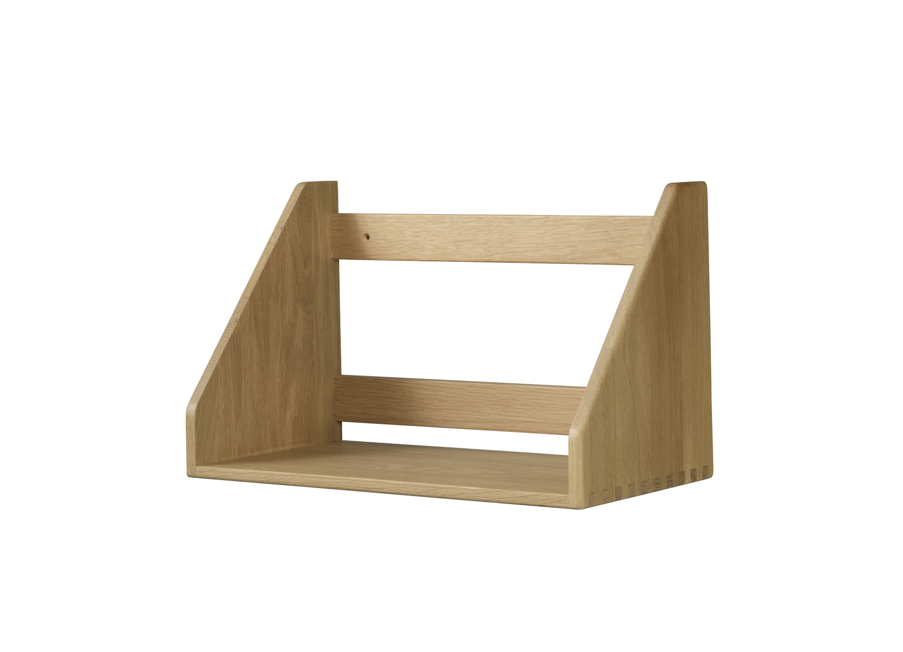 FDB Møbler B5 Wandregal, nordisches Design, Eiche natur, langlebig, funktional, nachhaltig