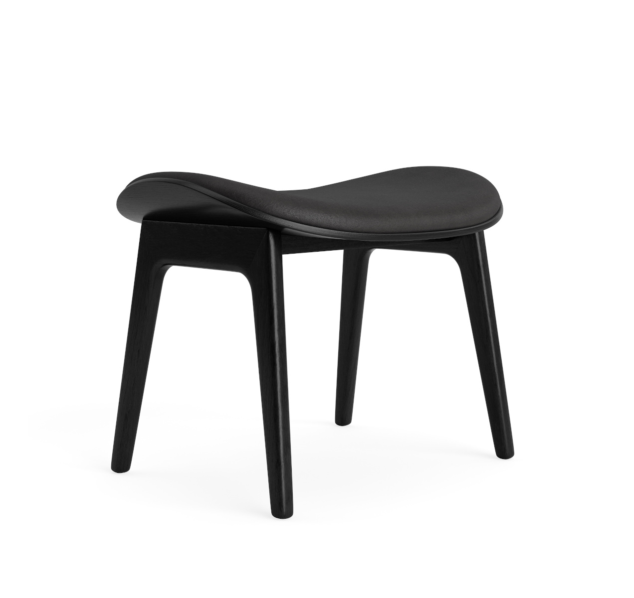 Elephant Hocker, eiche schwarz / dunes anthrazit 21003