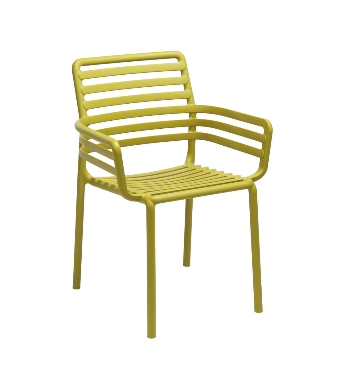 Nardi Doga Armlehnstuhl pera – italienischer Outdoor-Stuhl Nardi Doga Armlehnstuhl pera, italienischer Outdoor-Stuhl, wetterfest, leicht, langlebig, modernes Design