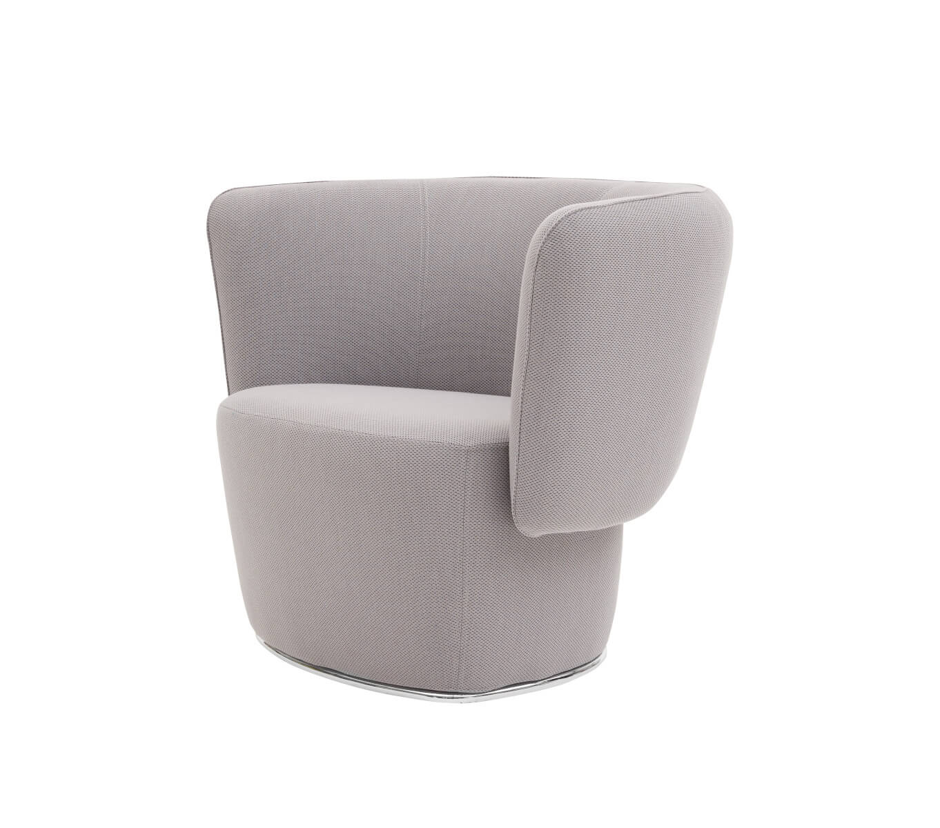 Softline Venice Sessel mit klarer Formensprache, bequemer Lounge-Sessel im modernen skandinavischen Stil