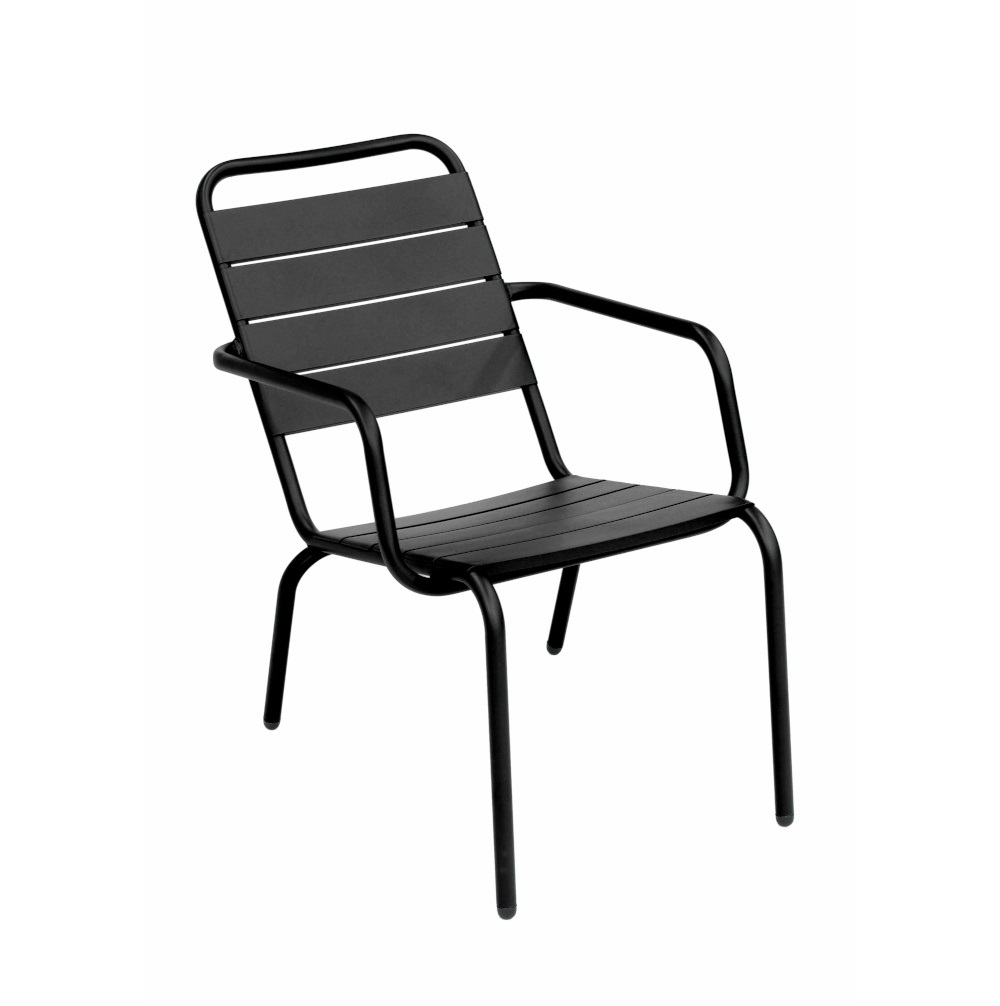 Barceloneta Sessel, graphitschwarz