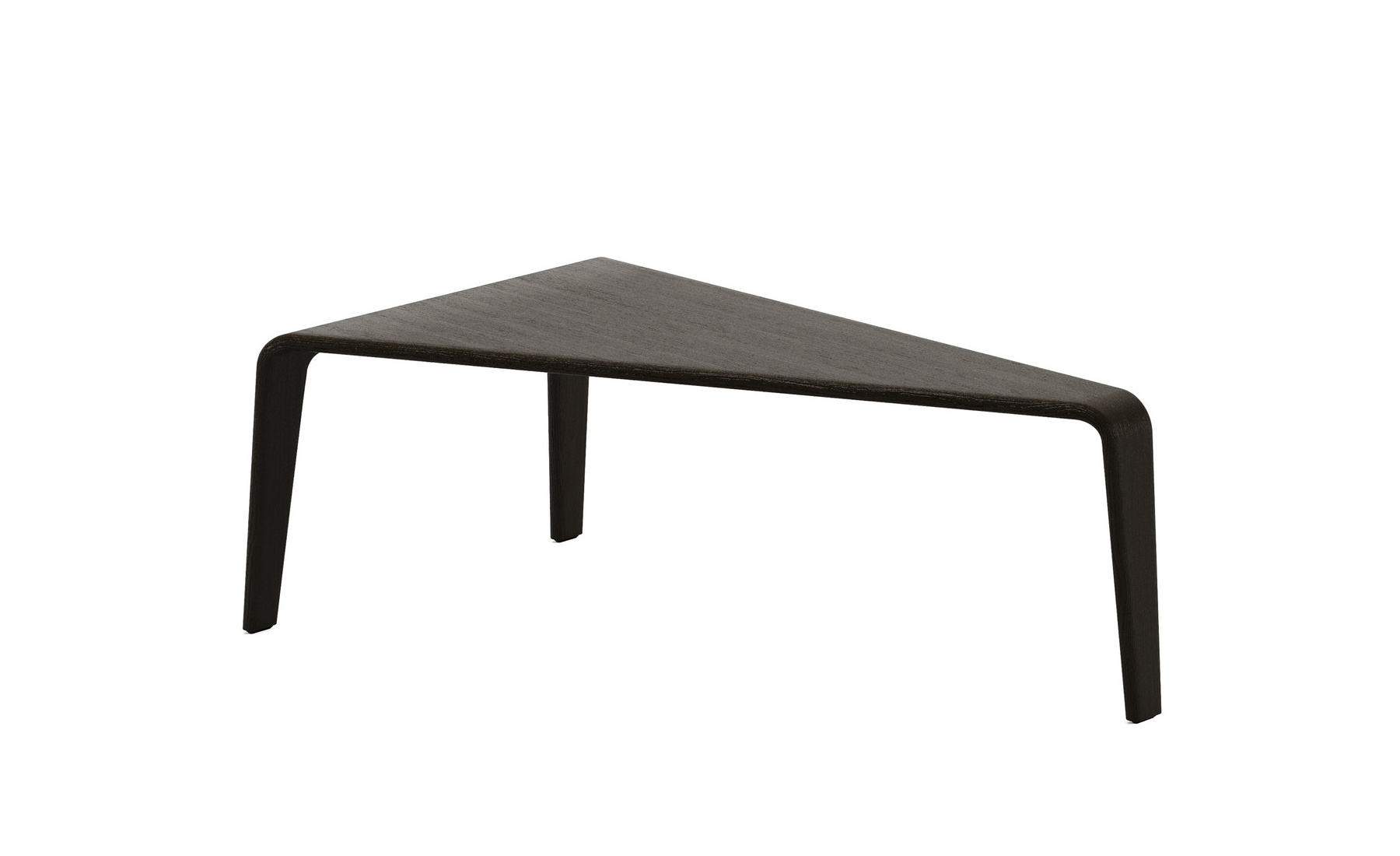 Ply Beistelltisch, dreieckig, rechts #3851