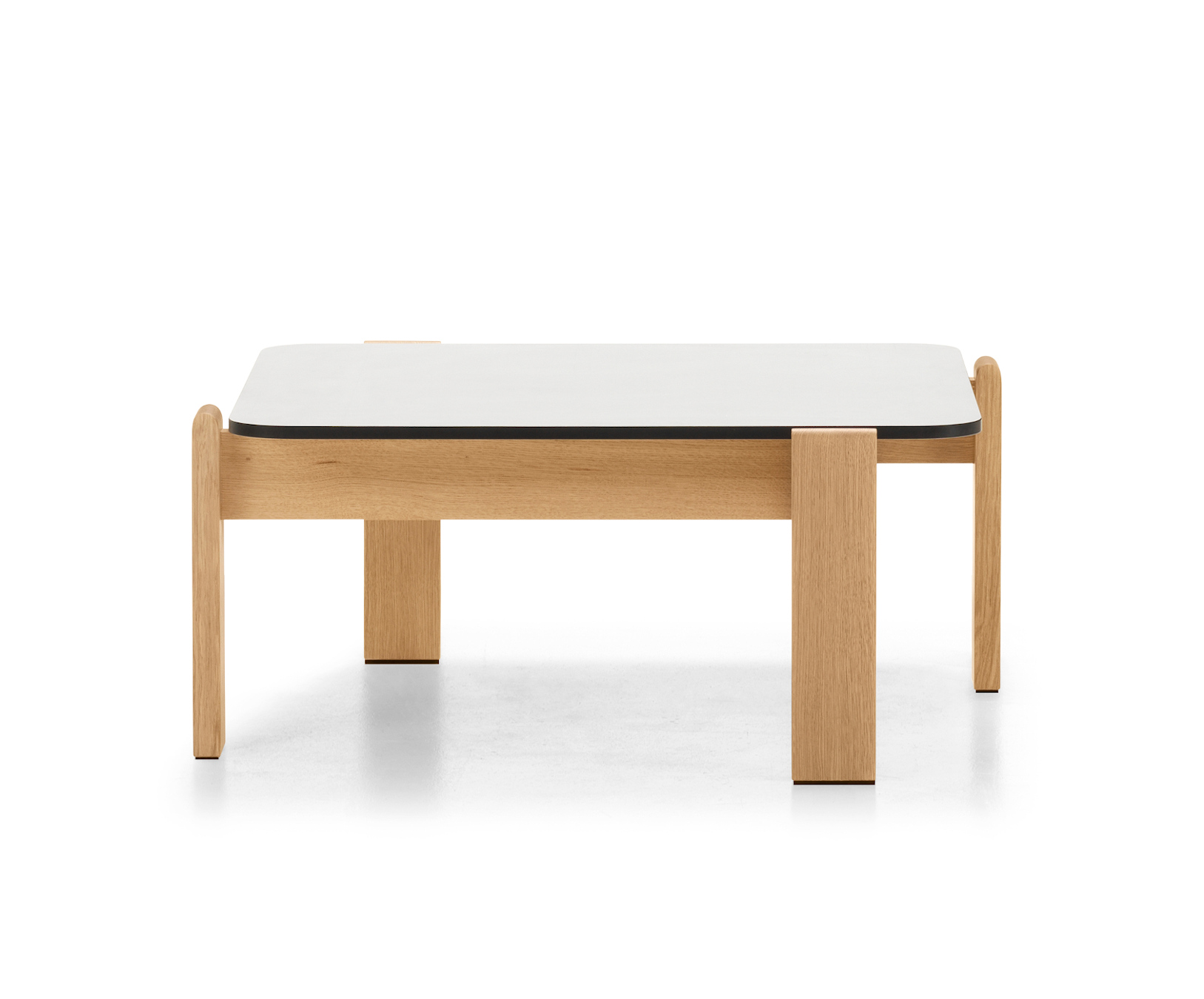 Velum Beistelltisch mit Vollkernplatte, 74 x 74 cm