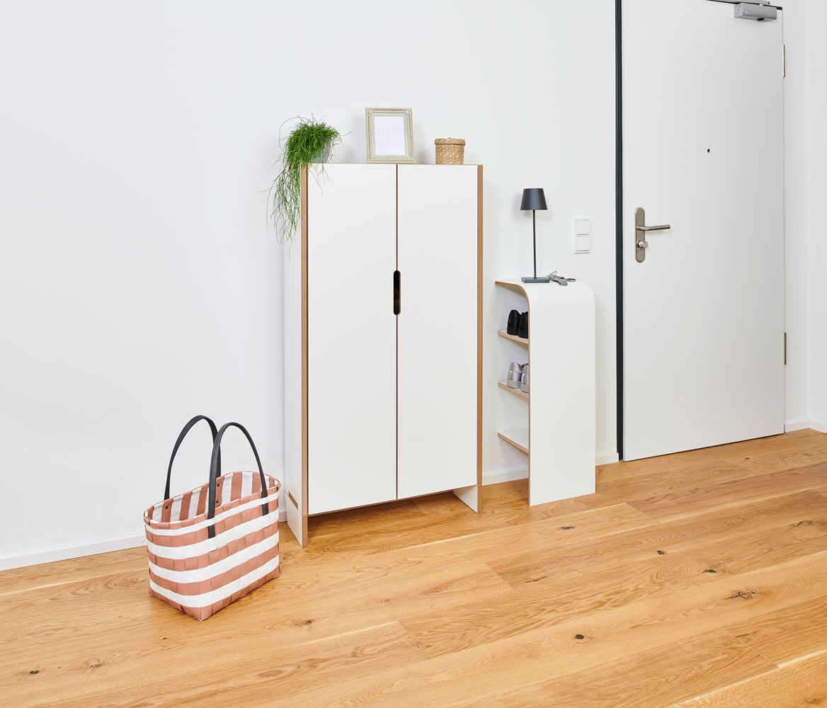 Tojo Flachmann Schuhschrank Ambiente