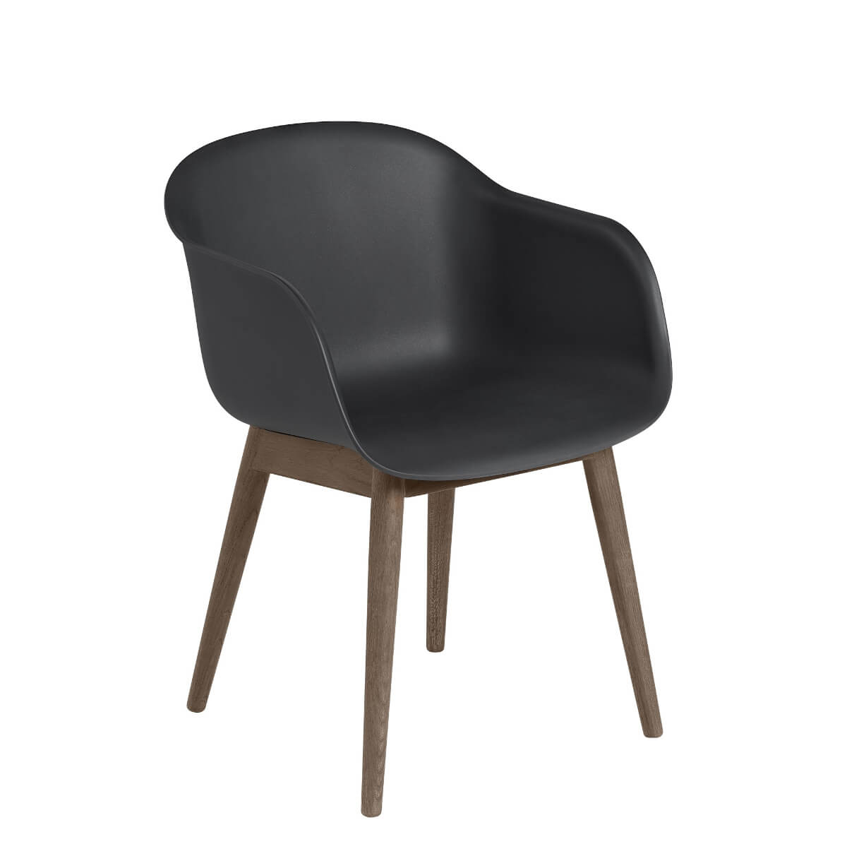 Fiber Armchair, wood base Fiber Armchair, wood base