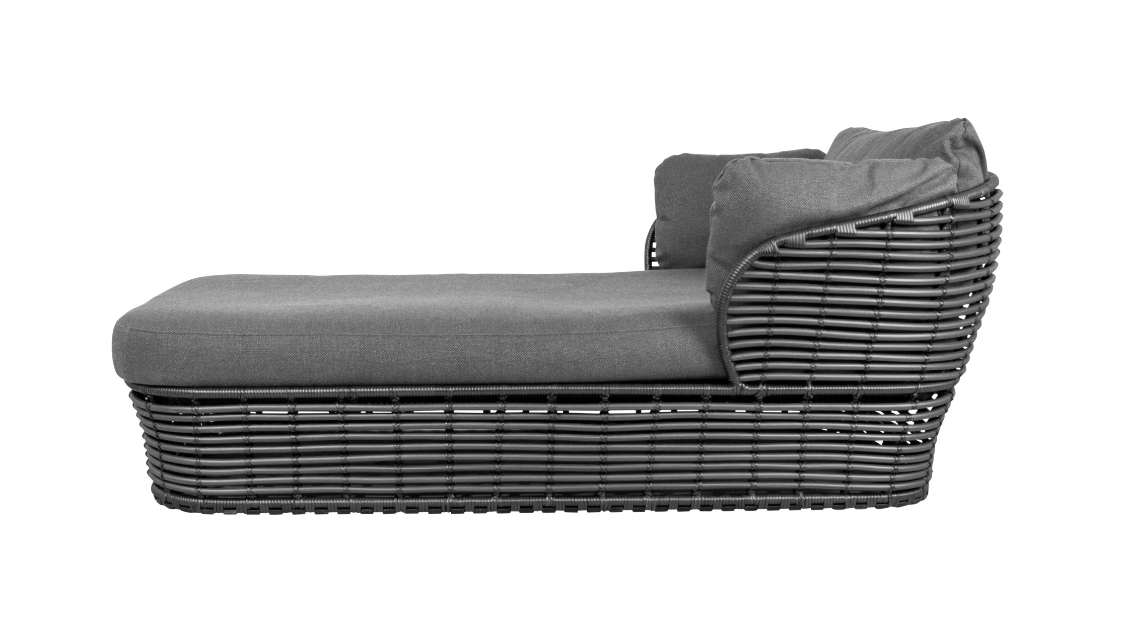 Basket Daybed, natur / taupe