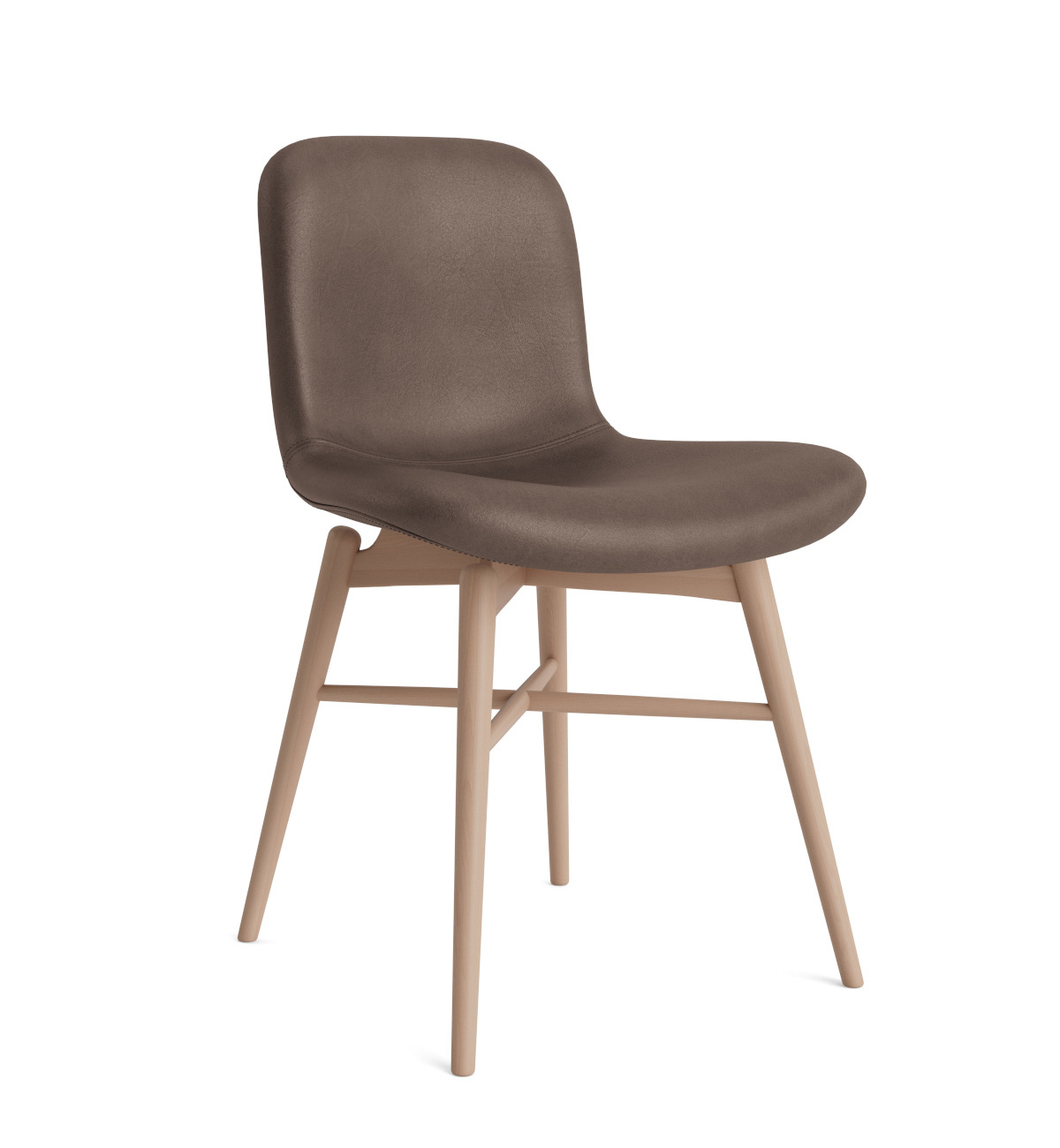 Langue Chair Wood, eiche natur / dunes camel 21004