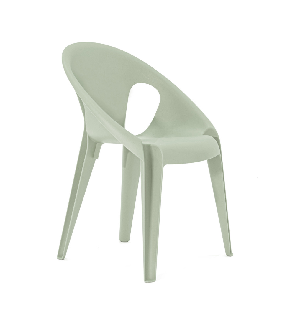 Magis Bell Chair dawn green – moderner Design-Stuhl Magis Bell Chair dawn green, moderner Design-Stuhl, ergonomisch, stapelbar, leicht, hochwertig aus Italien