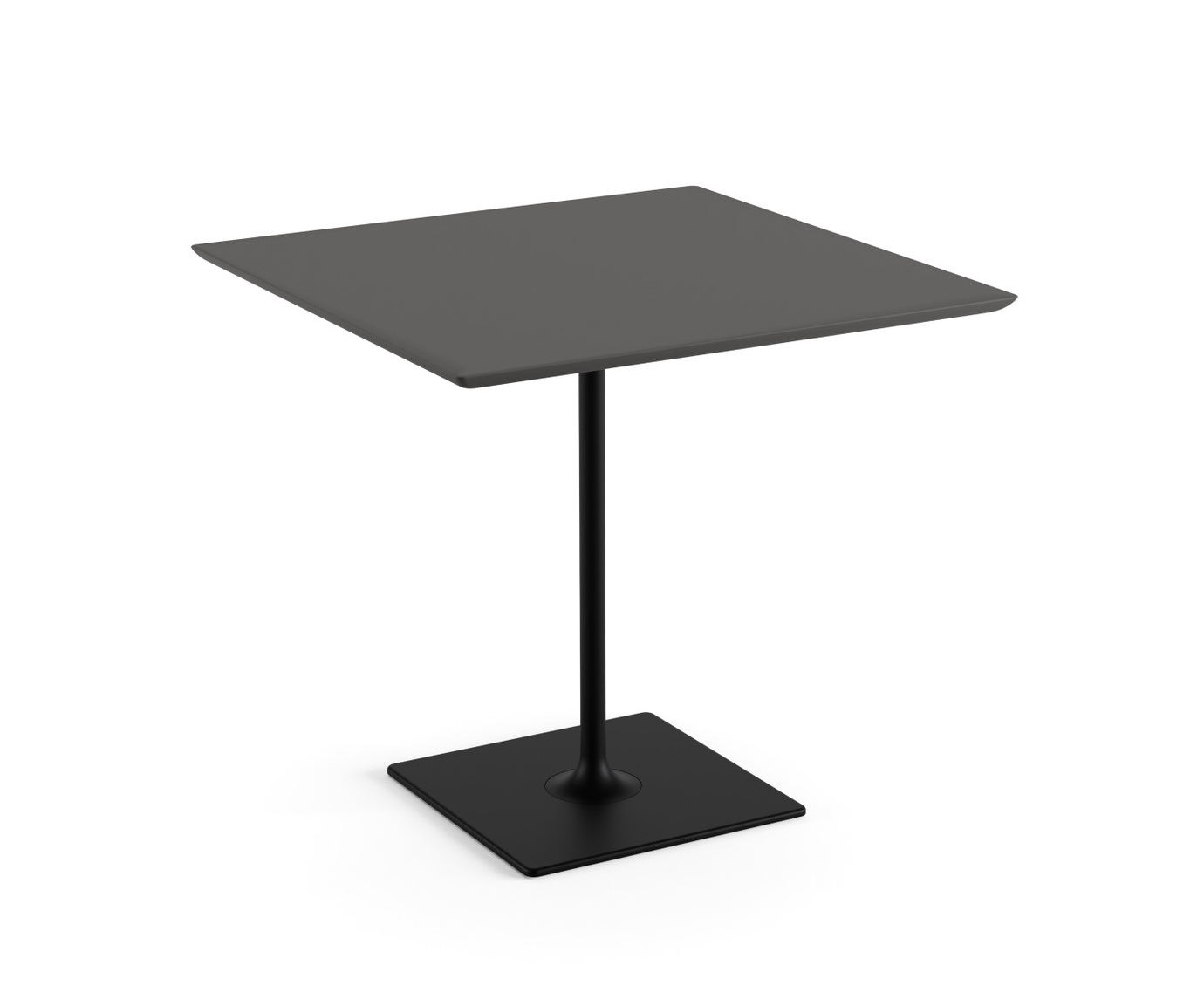 Dizzie Tisch, quadratisch, schwarz #0698