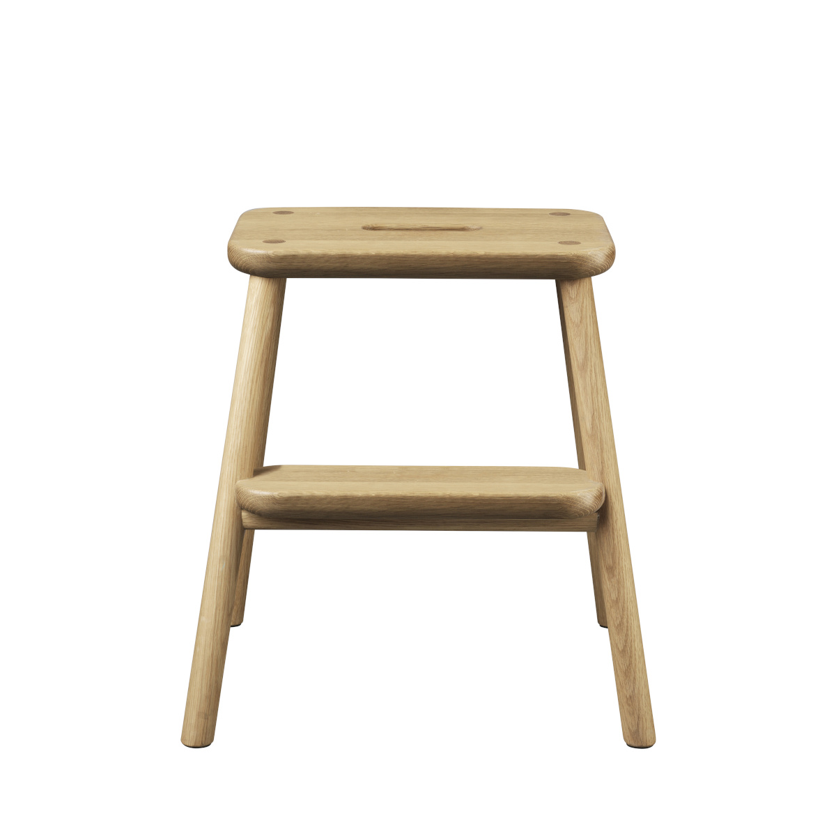 FDB Møbler J180 Sønderup Tritthocker, skandinavisches Design, robust, ergonomisch, nachhaltig, vielseitig