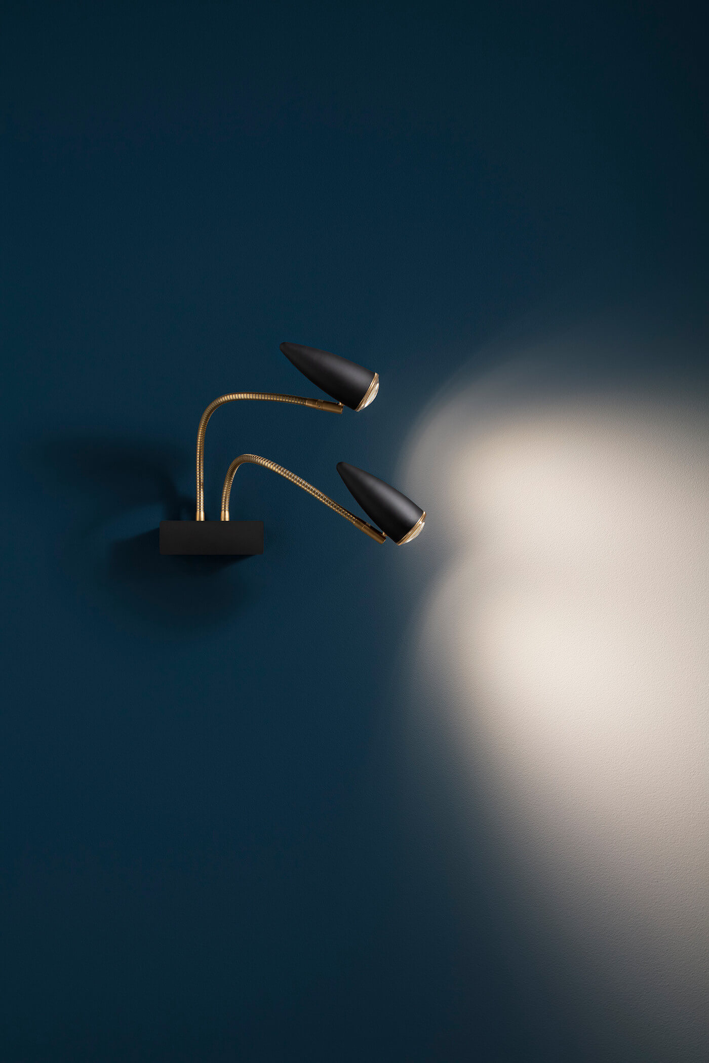 CicloItalia Flex W2 Wandleuchte, schwarz