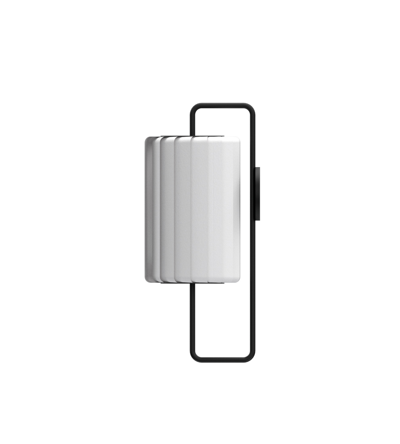 TR37 Wandleuchte, Ø 22 x 58 cm, weiß