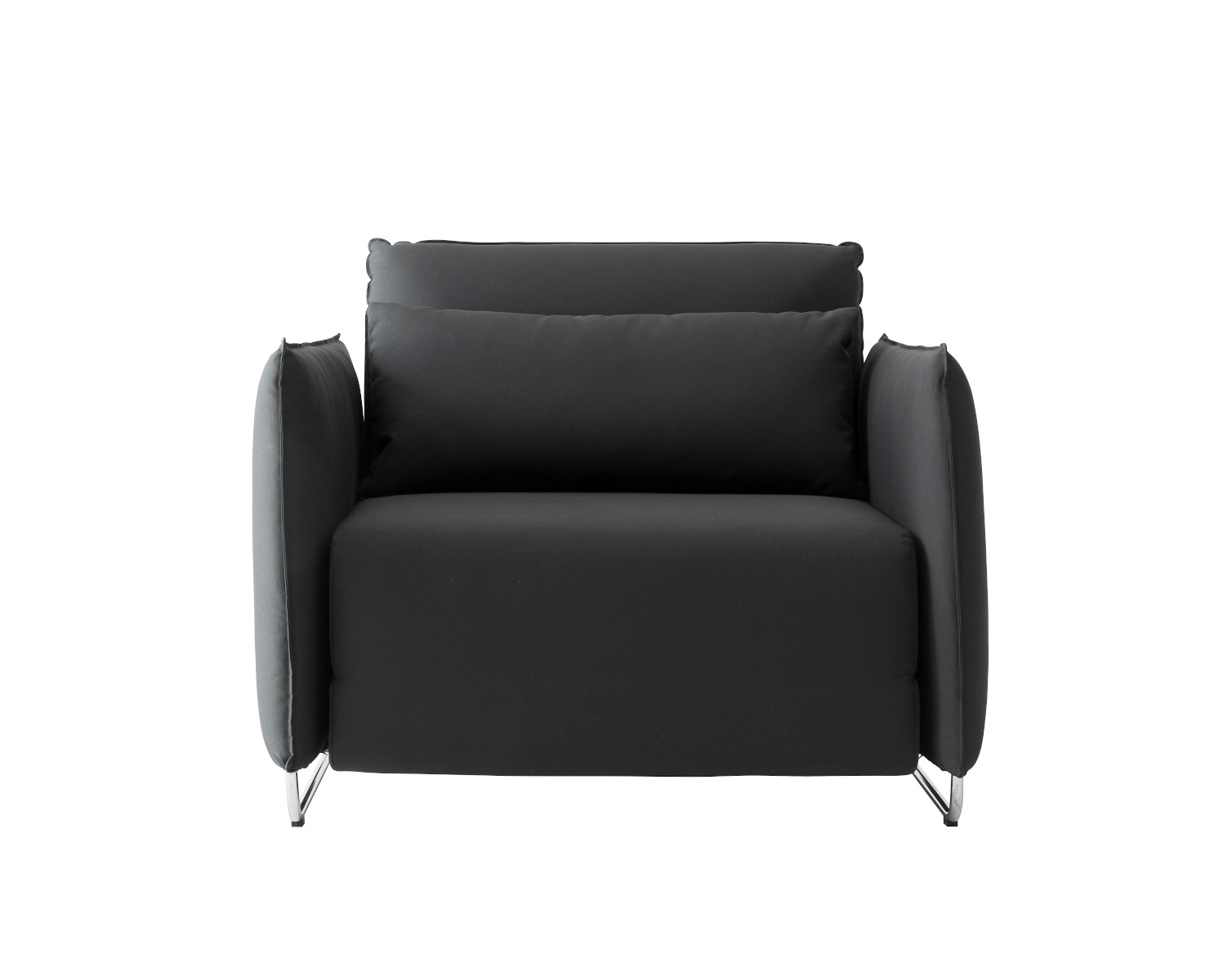Softline Cord Sessel, moderner Polstersessel mit weicher Form, ergonomisch, langlebig, komfortabler Lounge-Sessel in neutralem Design