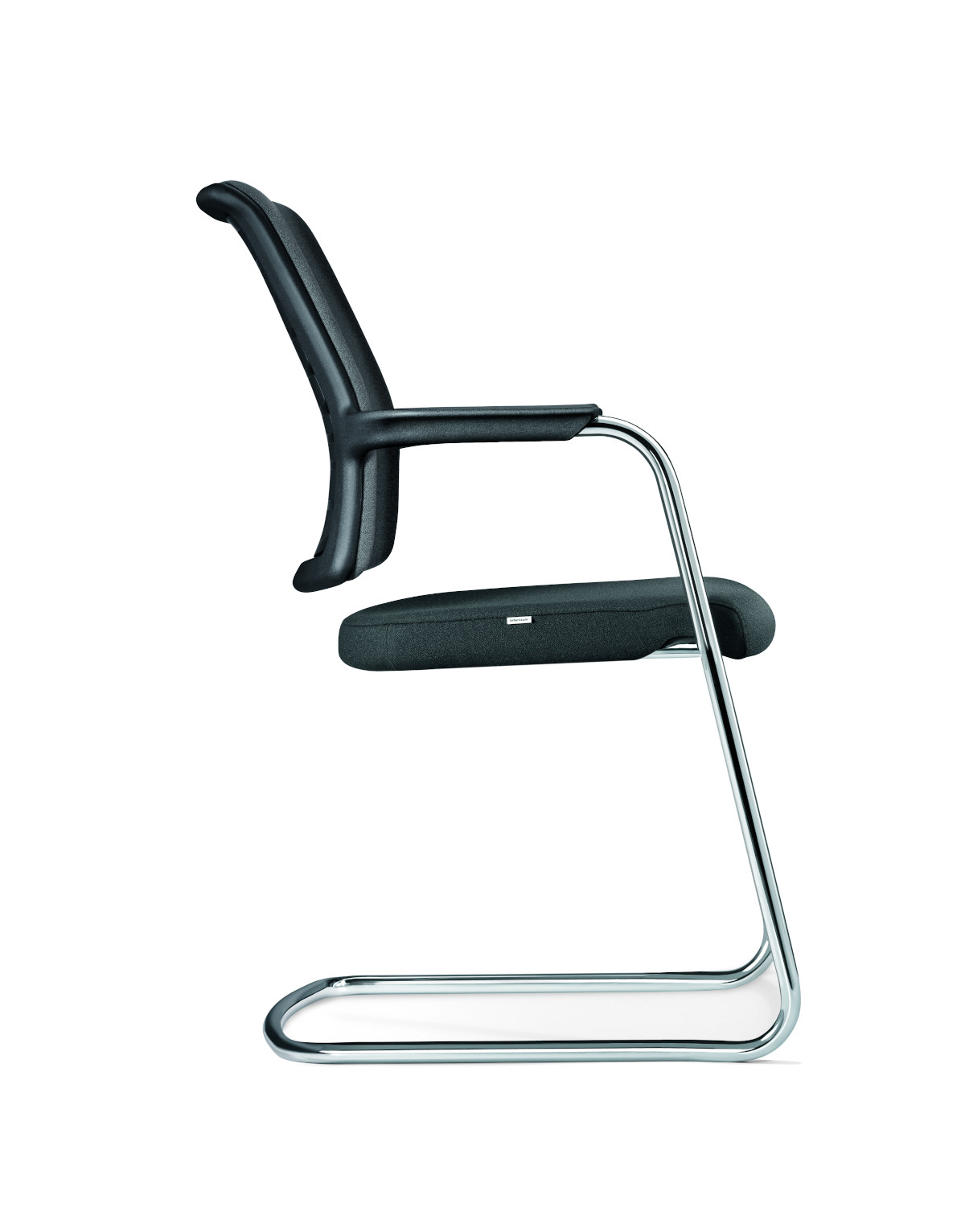 Ergonomischer Interstuhl Hero 550H Besucherstuhl mit atmungsaktivem Netzrücken und stabilem Stahlgestell