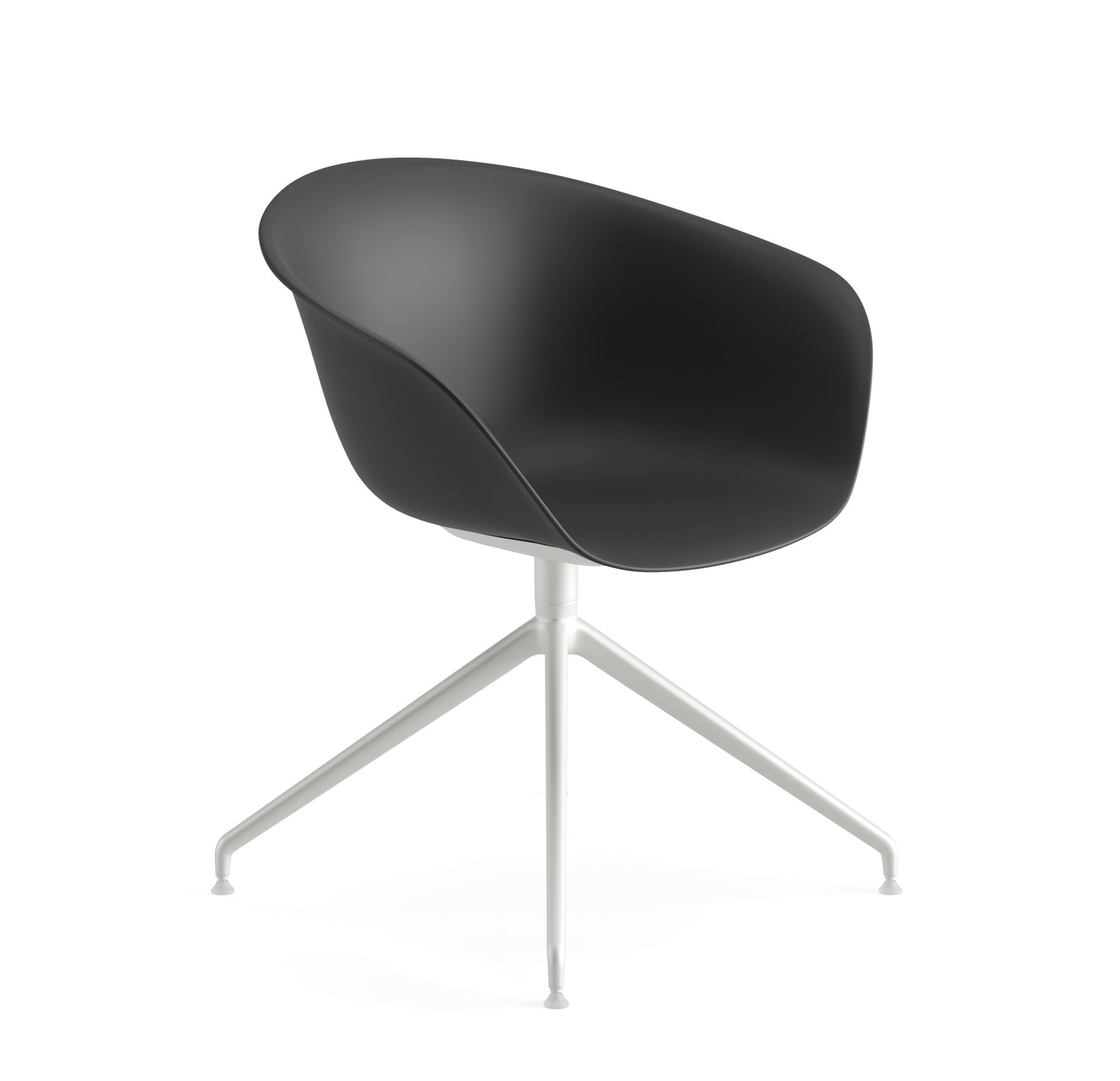 Duna 02 Stuhl, weiß / schwarz #4206