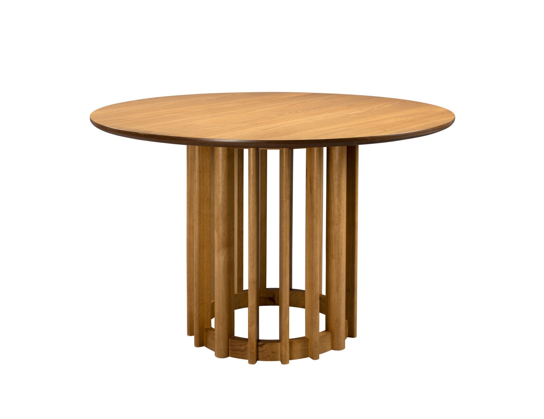 Barlet Tisch, Ø 120 cm, braun