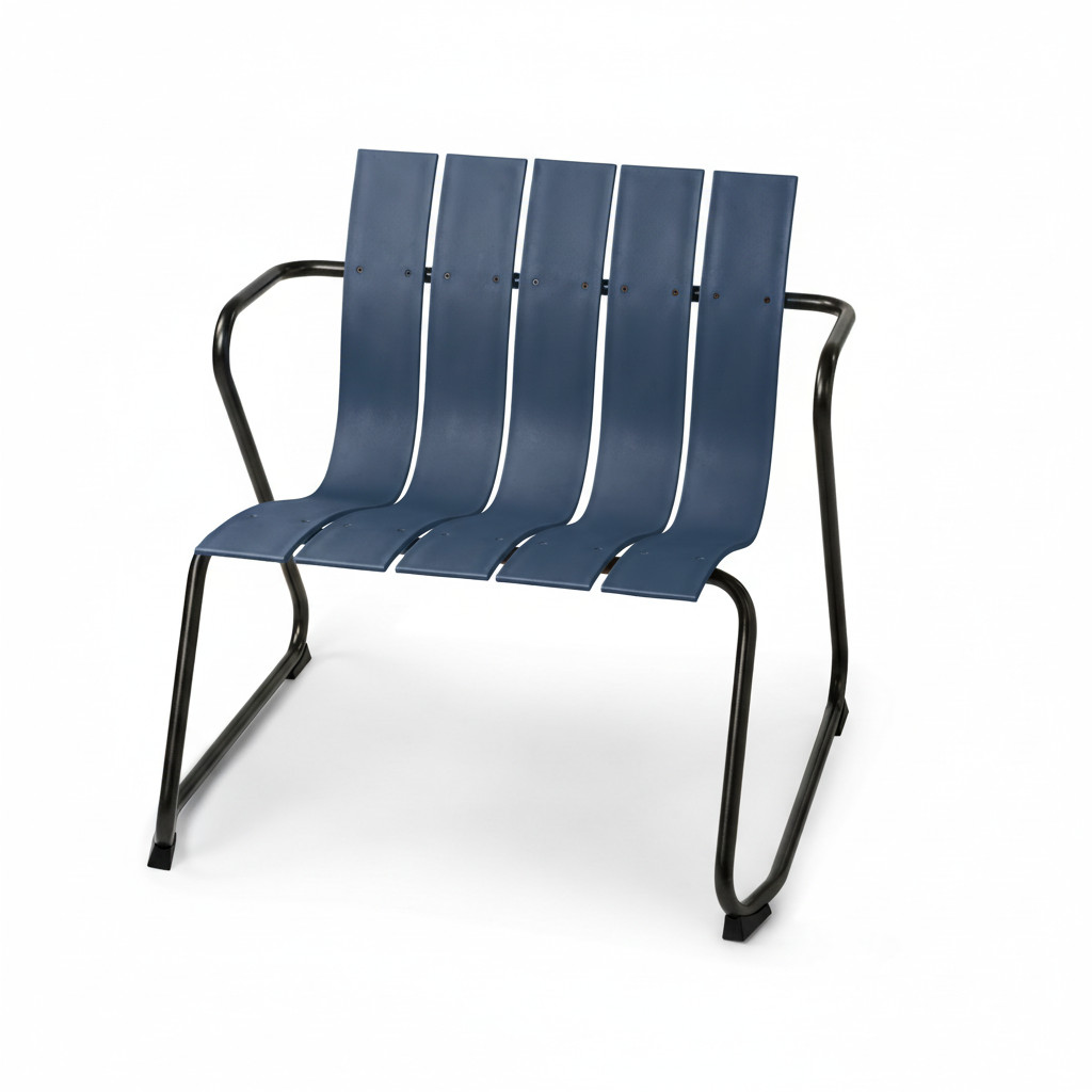 Ocean Lounge Chair, schwarz