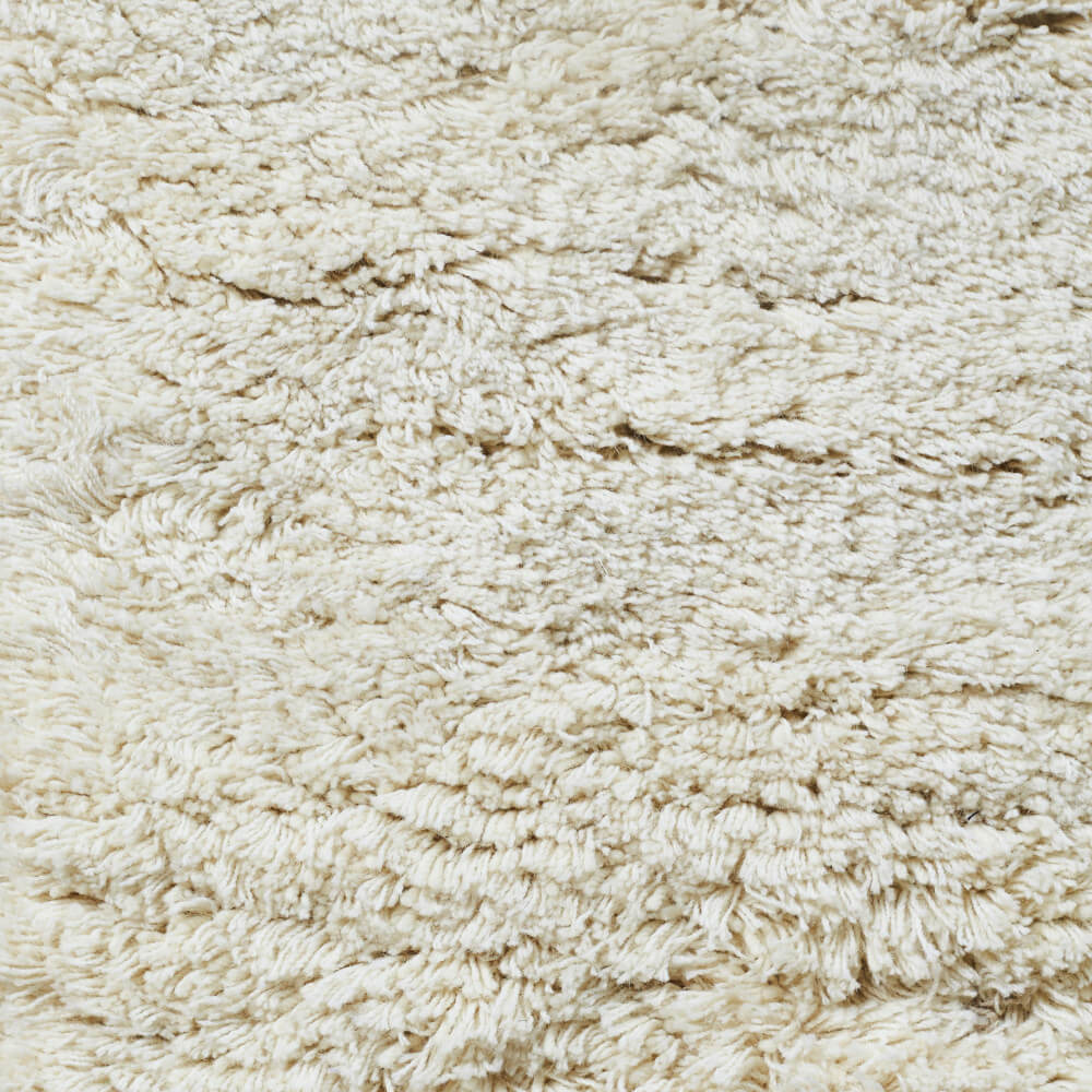 Rya Teppich, 200 x 300 cm, cream