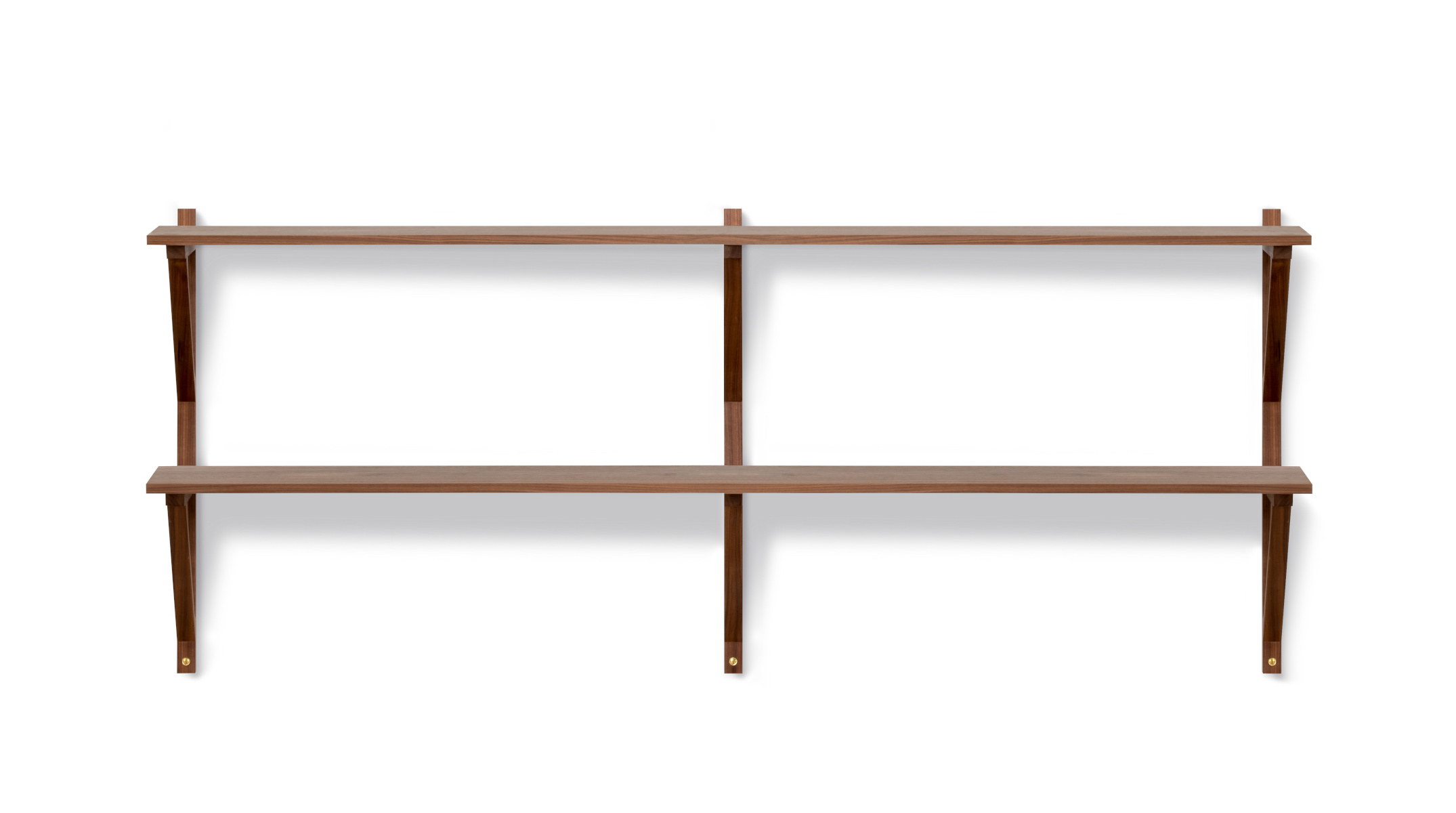 BM29 Wandregal, walnuss lackiert