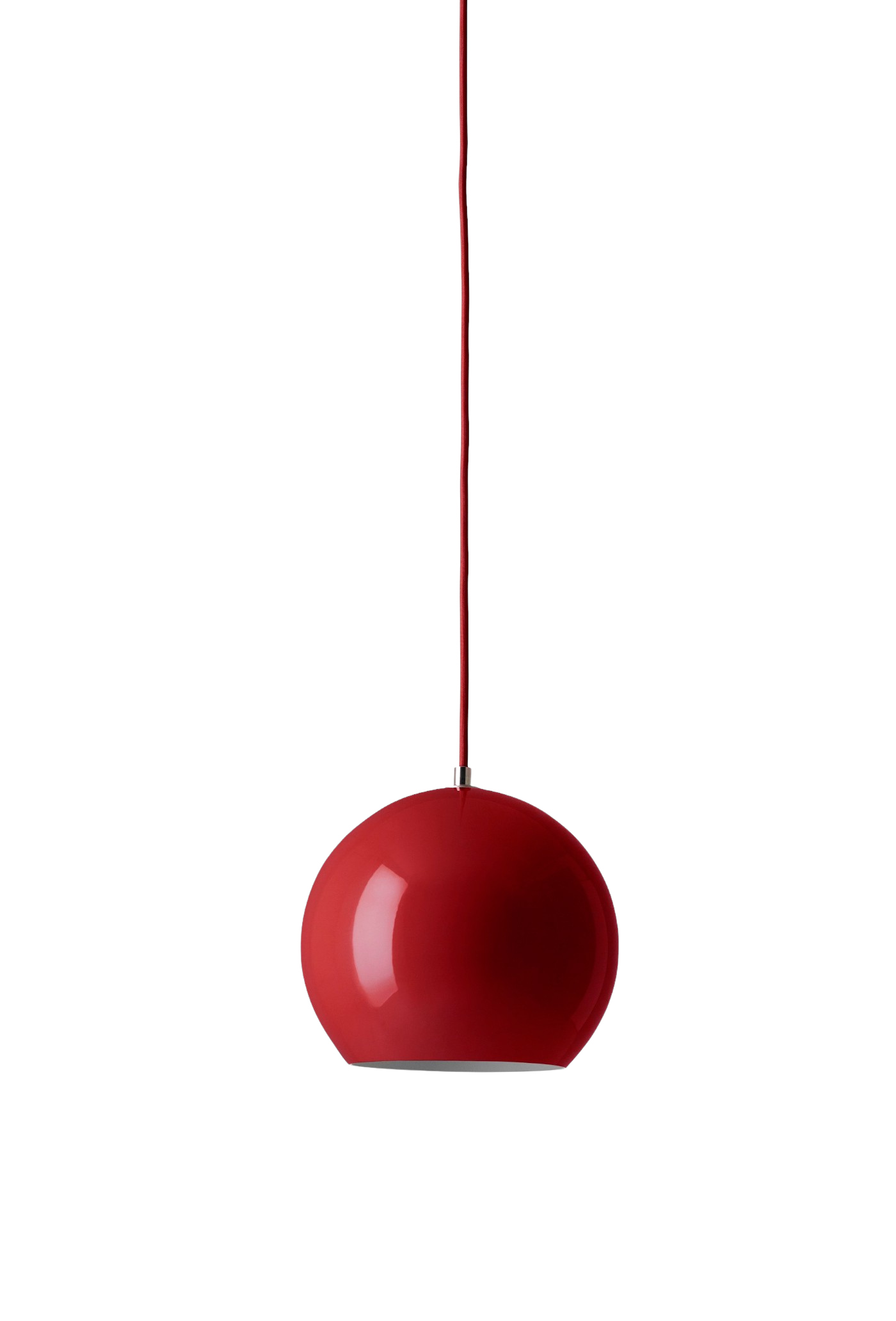 Topan VP6 Pendelleuchte, vermilion red