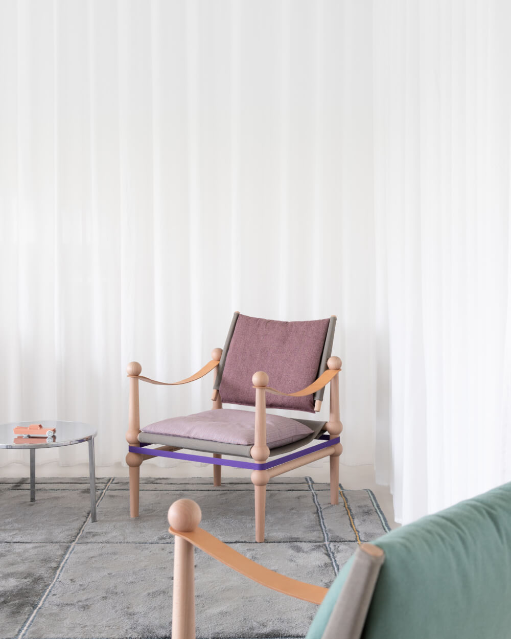 Moderner Magis Twain Sessel, ergonomisch und leicht, perfekt für Lounge oder Wohnbereich – Premiumqualität aus Italien