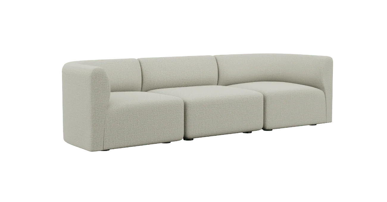 Fjord Sofa 3-Sitzer, cosmo beige