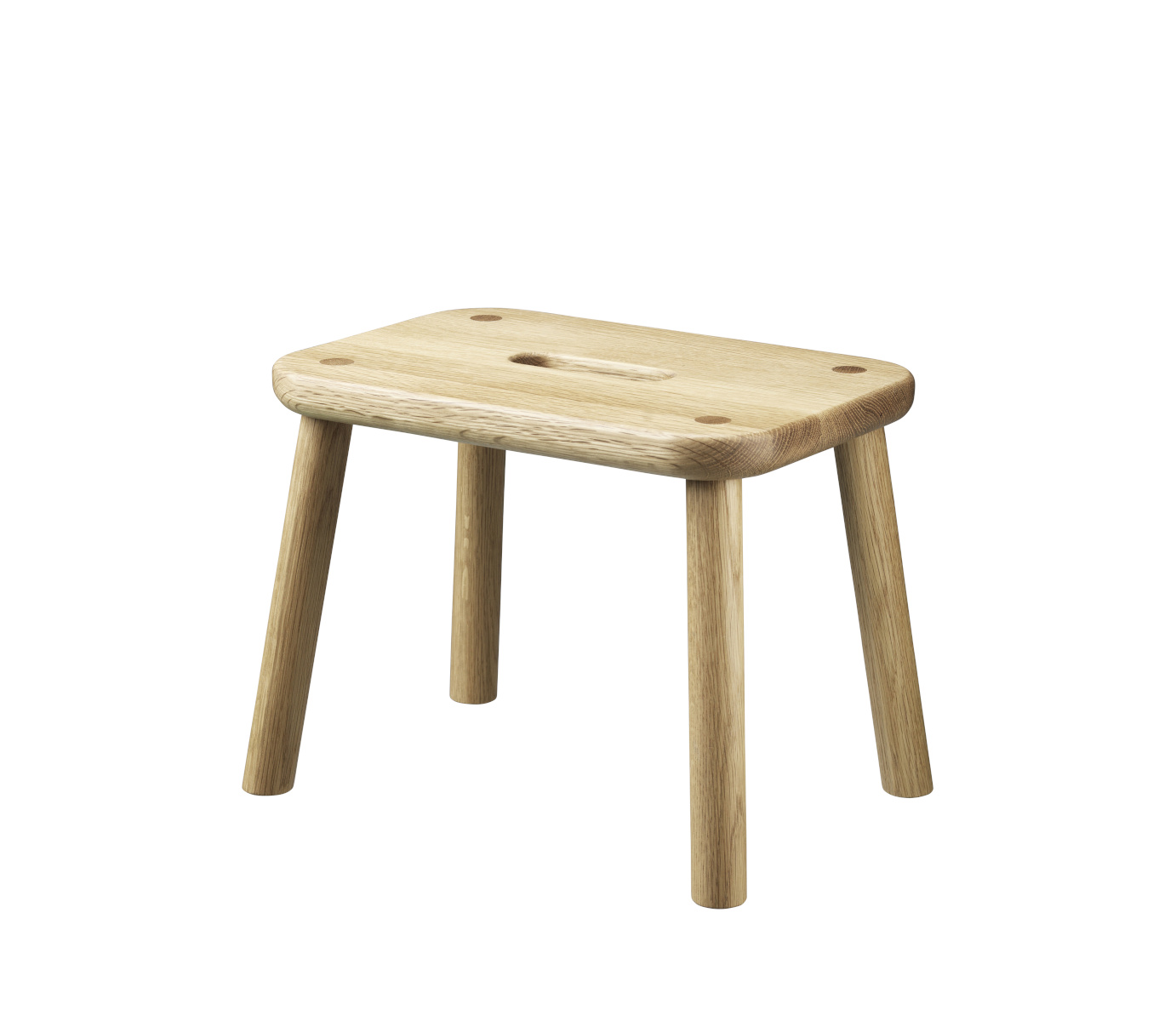 FDB Møbler J181 Sønderup Tritthocker, nordisches Design, Holz, langlebig, nachhaltig, funktional