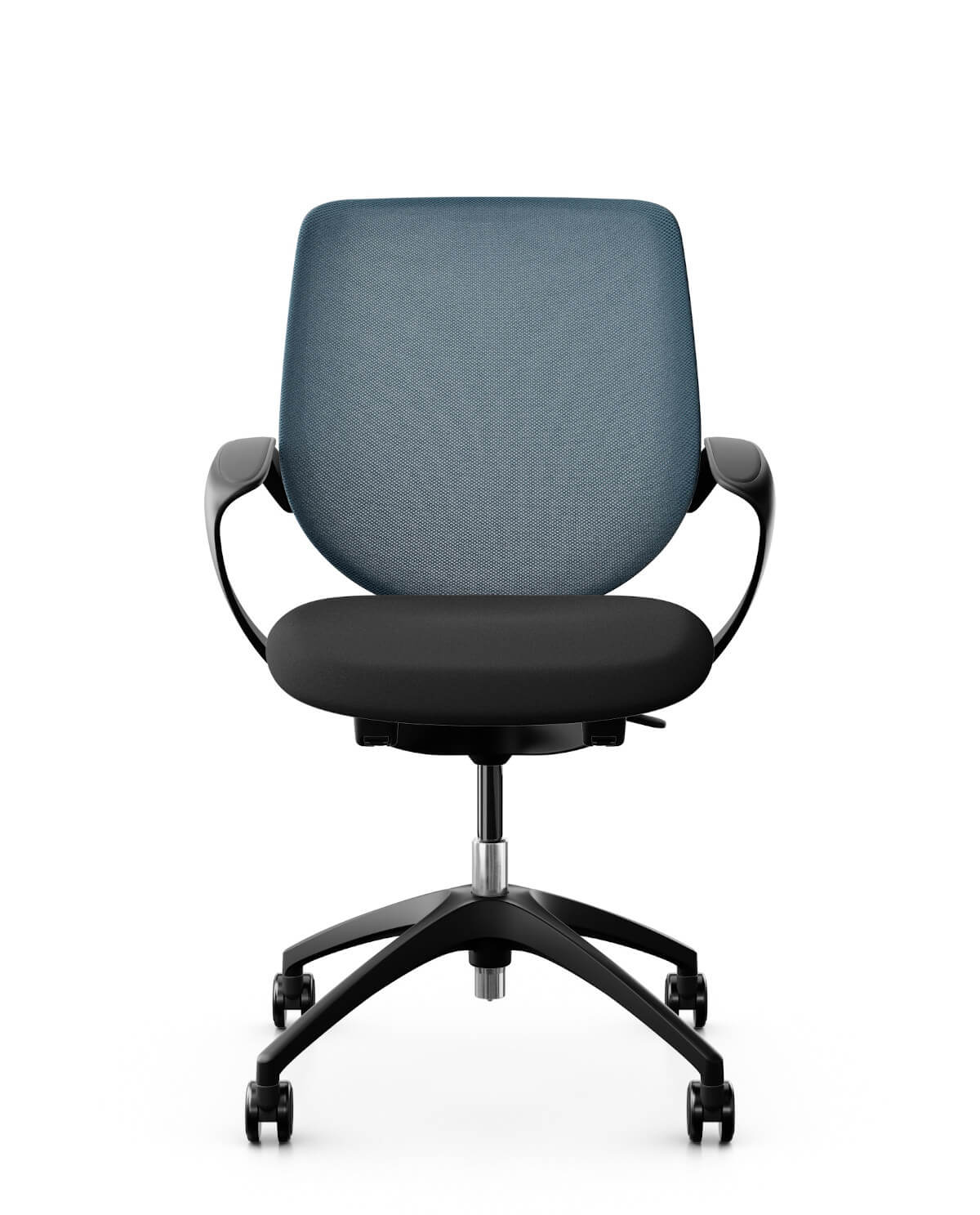 Giroflex 313-4018 Konferenzstuhl ergonomisch geformt, atmungsaktive Rückenlehne, perfekt für Konferenz- und Besprechungsräume