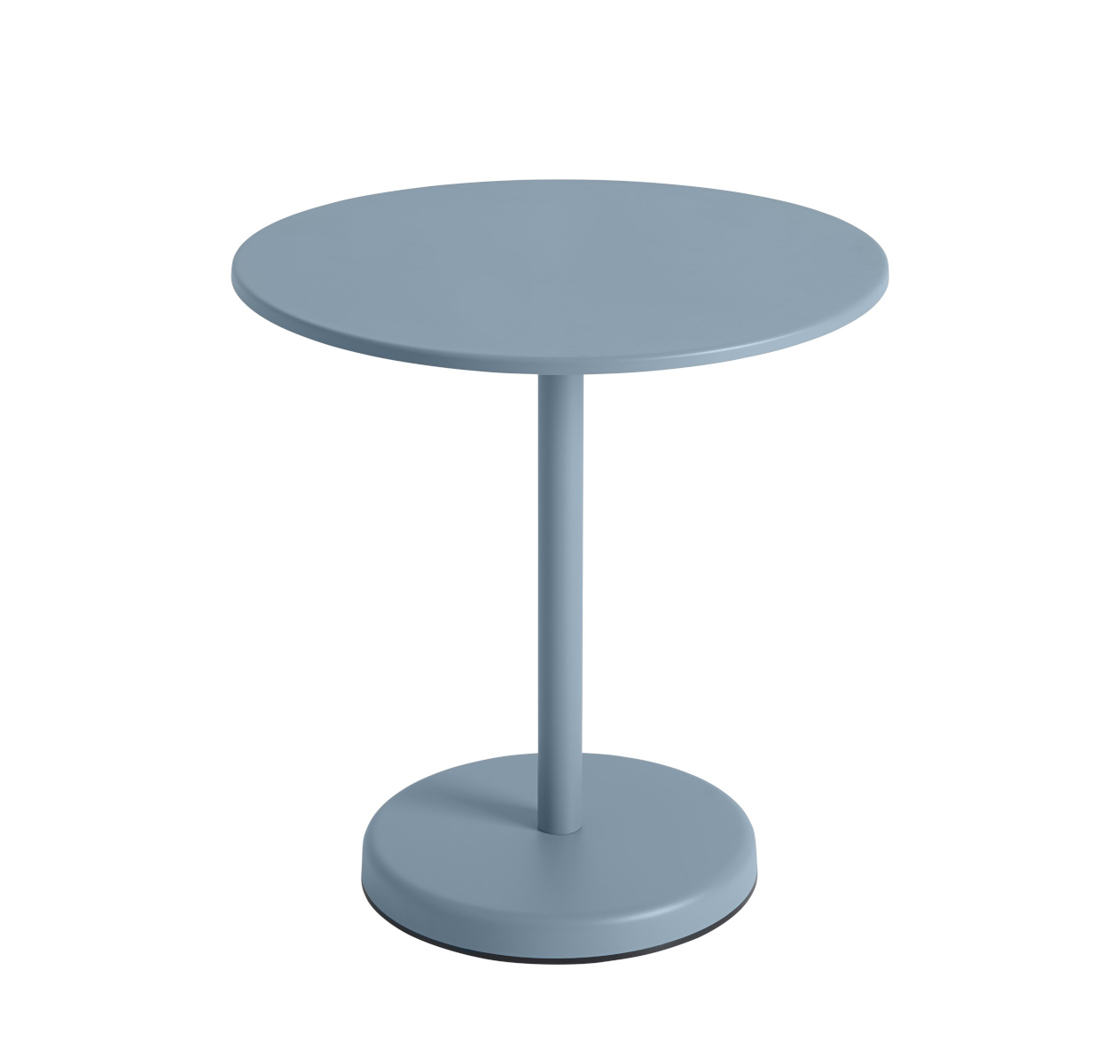 Linear Steel Tisch, Ø 70 cm, pale blue
