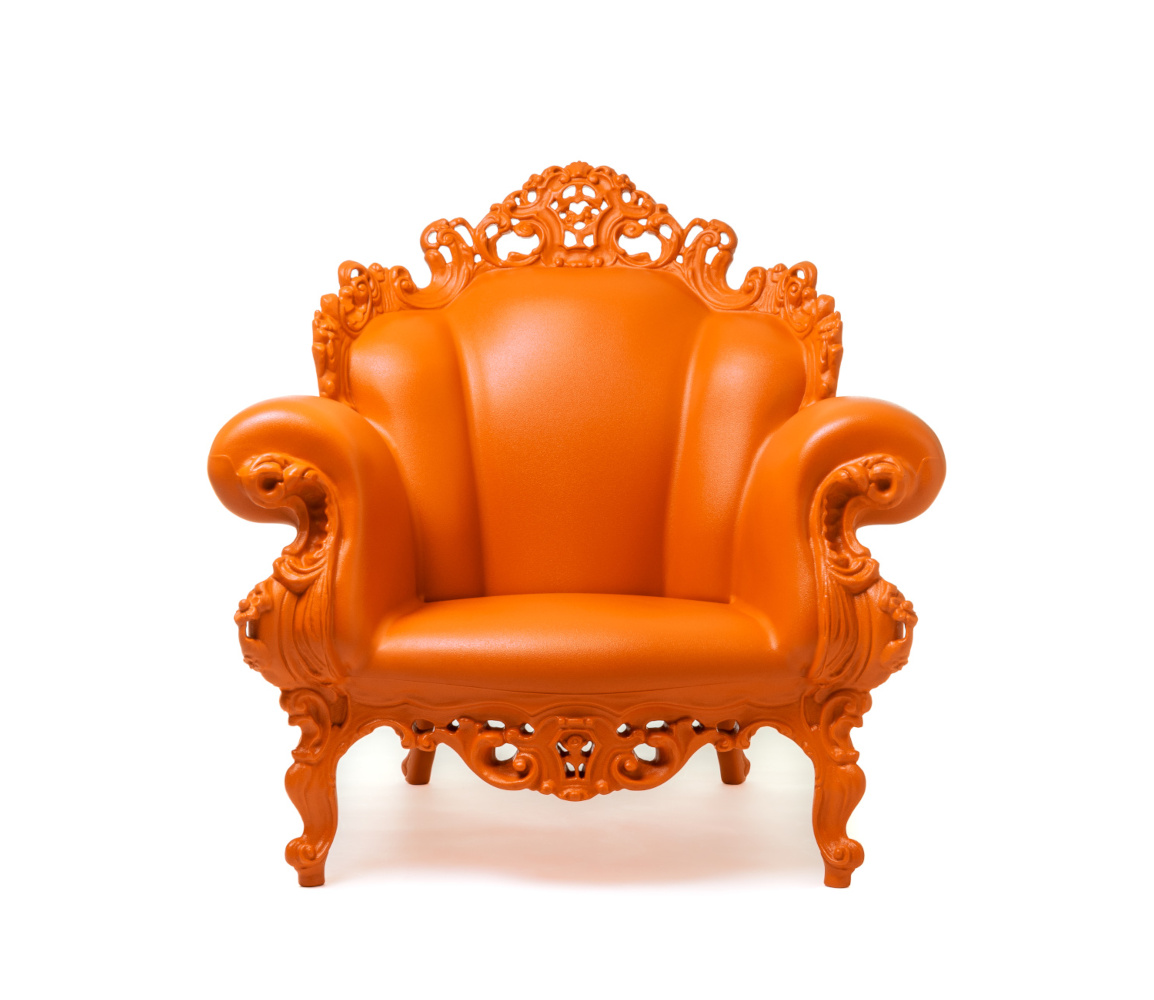 Magis Proust Sessel orange – Designer-Stuhl aus Italien Magis Proust Sessel orange, italienisches Design, künstlerisch, komfortabel, einzigartiger Designerstuhl