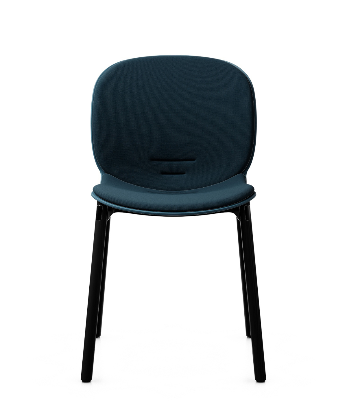 Noor 6080SB Stuhl, Holzgestell, Kunststoffschale, Sitz und Rücken gepolstert