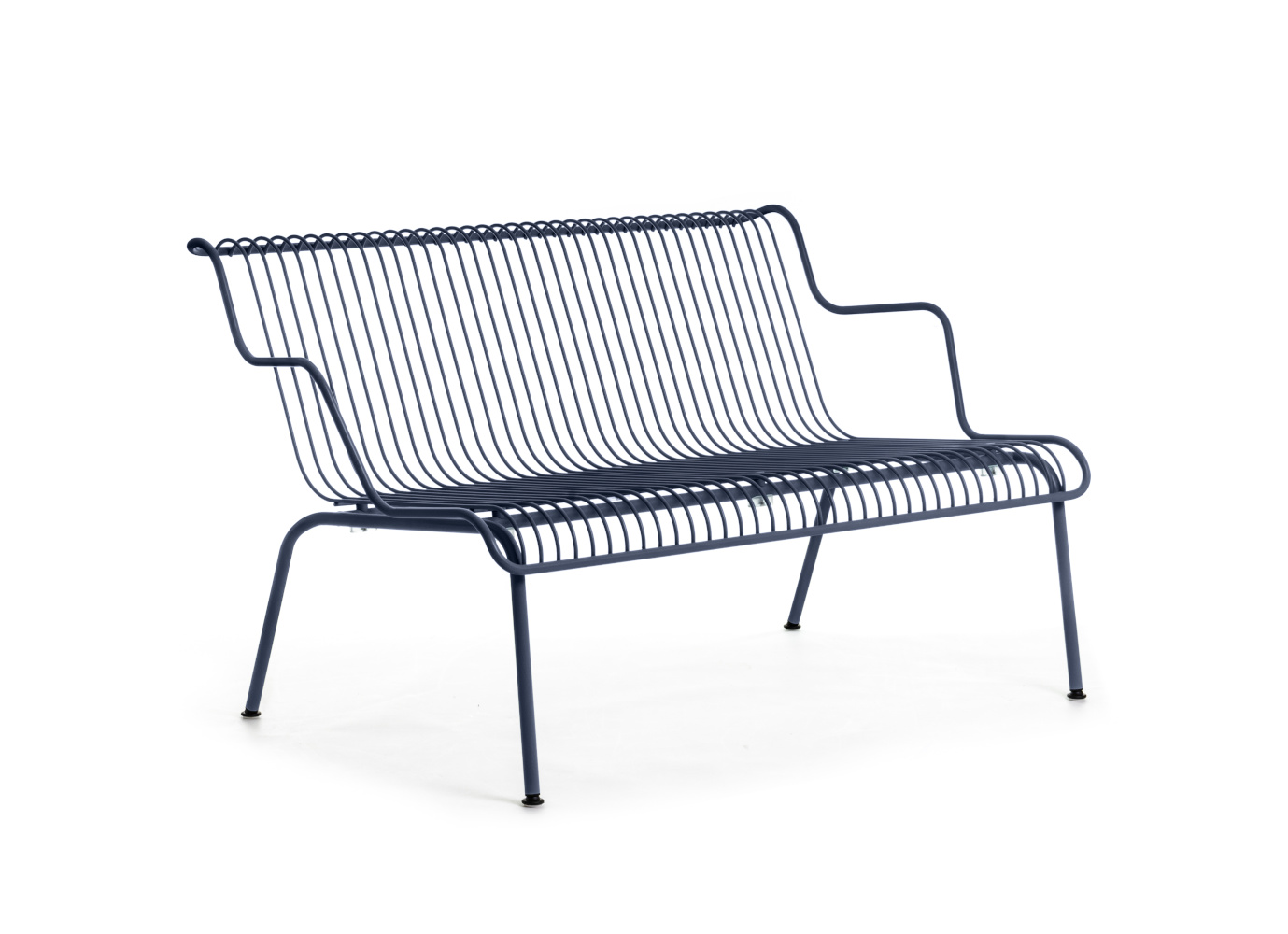 Magis South Bank 70 cm – Outdoor-Sitzbank night blue Magis South Bank 70 cm, night blue, Outdoor-Sitzbank, robust, komfortabel, modernes italienisches Design