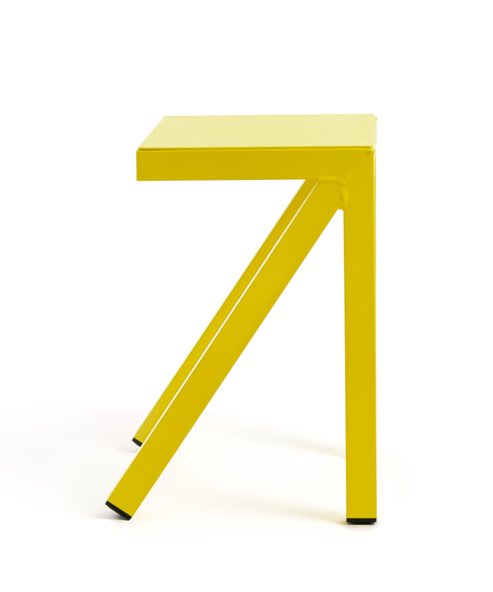 Magis Bureaurama Hocker gelb – stabiler Design-Hocker Magis Bureaurama Hocker gelb, stabiler fester Hocker, komfortabel, modernes italienisches Design