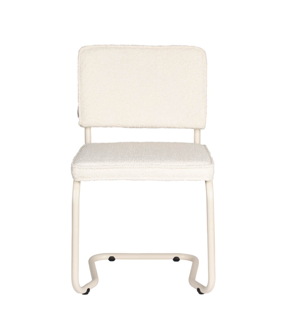 Zuiver Ridge Kink Soft Stuhl Weiß – eleganter Designerstuhl für moderne Wohnräume Zuiver Ridge Kink Soft Stuhl in Weiß – moderner Designstuhl mit ergonomischem Komfort für stilvolle Innenräume