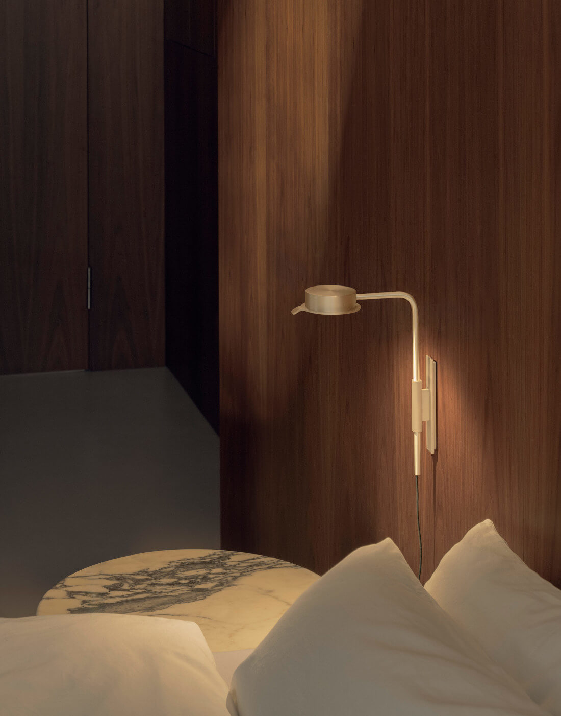w102 Chipperfield Wandleuchte, brass