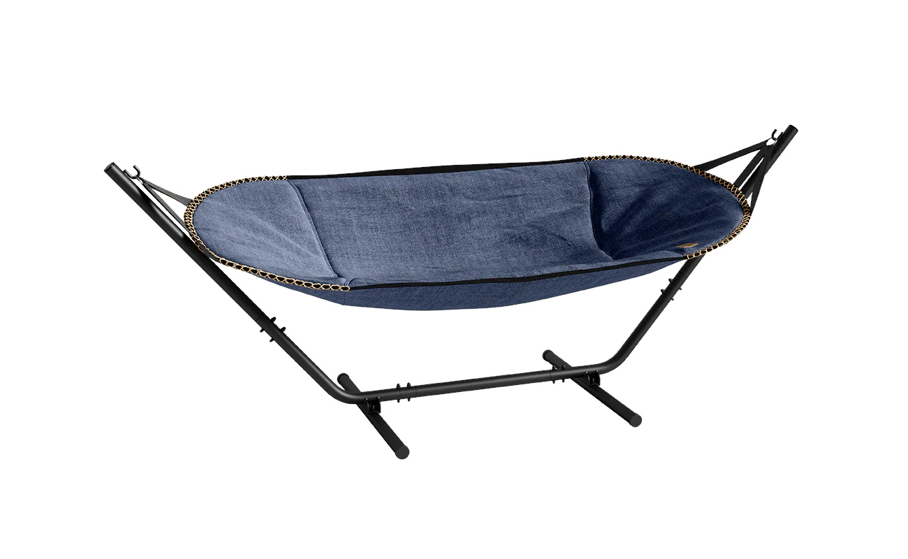 Cobana Hängematte, schwarz / kirra indigo