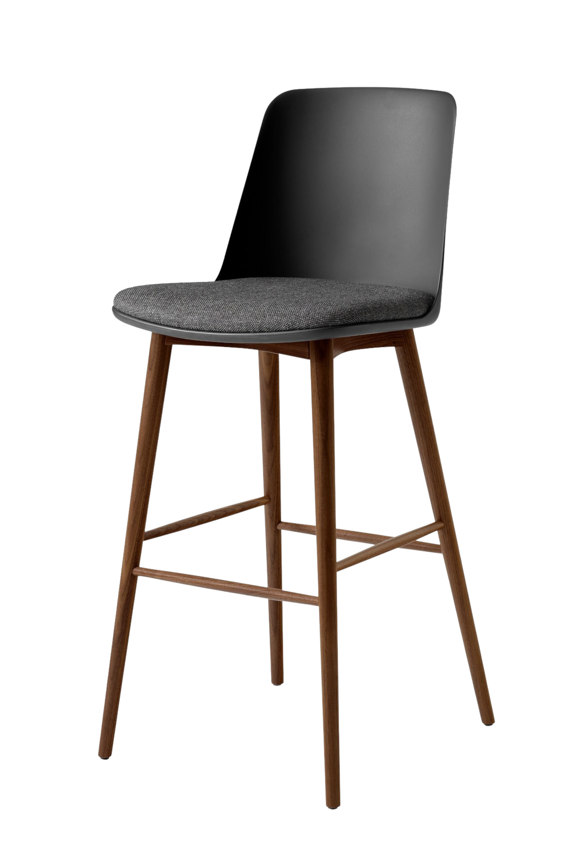 &Tradition Rely HW134 Barhocker, Holzrahmen, ergonomisch, modernes minimalistisches Design, langlebig