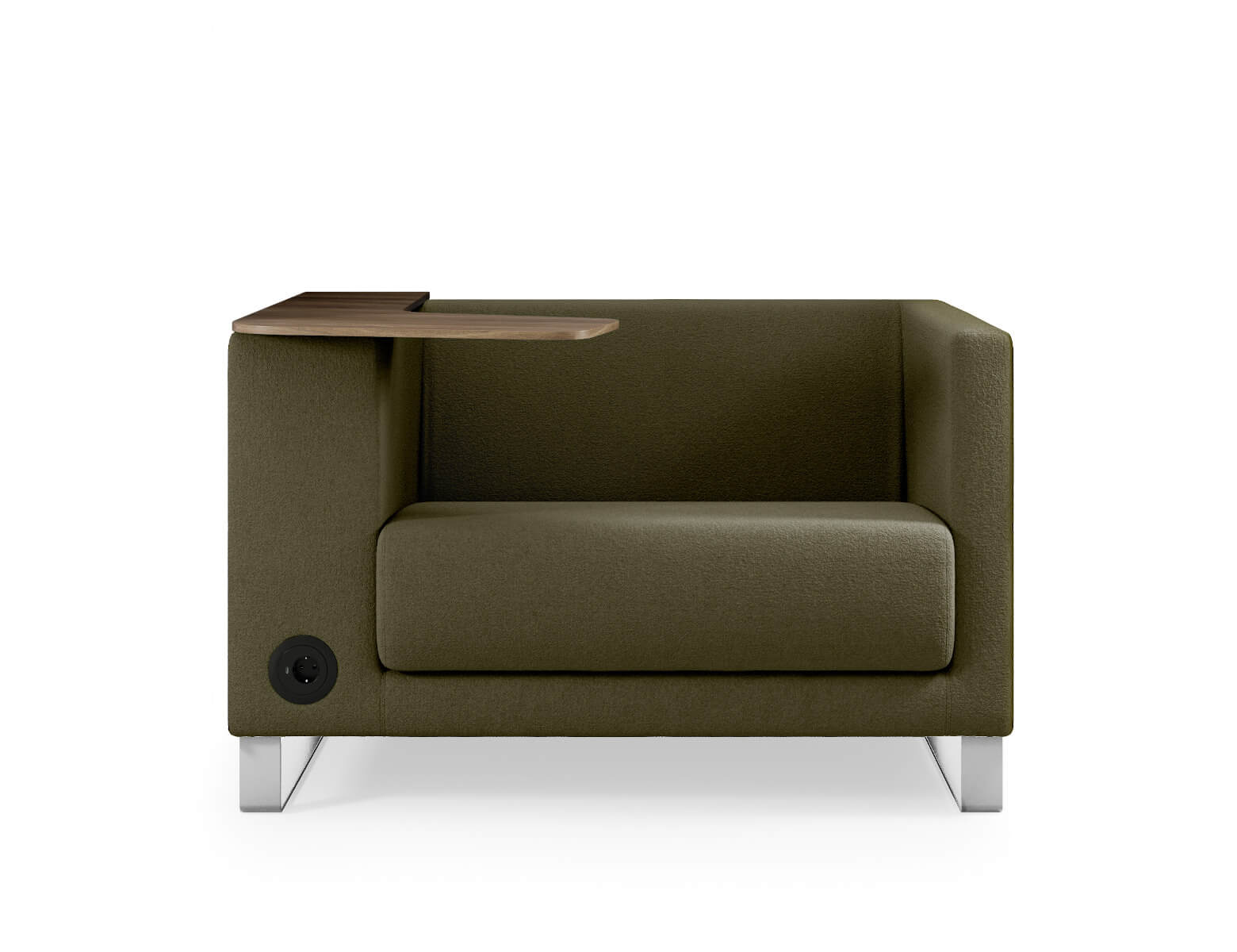 Komfortabler Profim Vancouver Lite VL 1,5 Sessel mit robustem Kufengestell, ideal für Büros und Wartebereiche