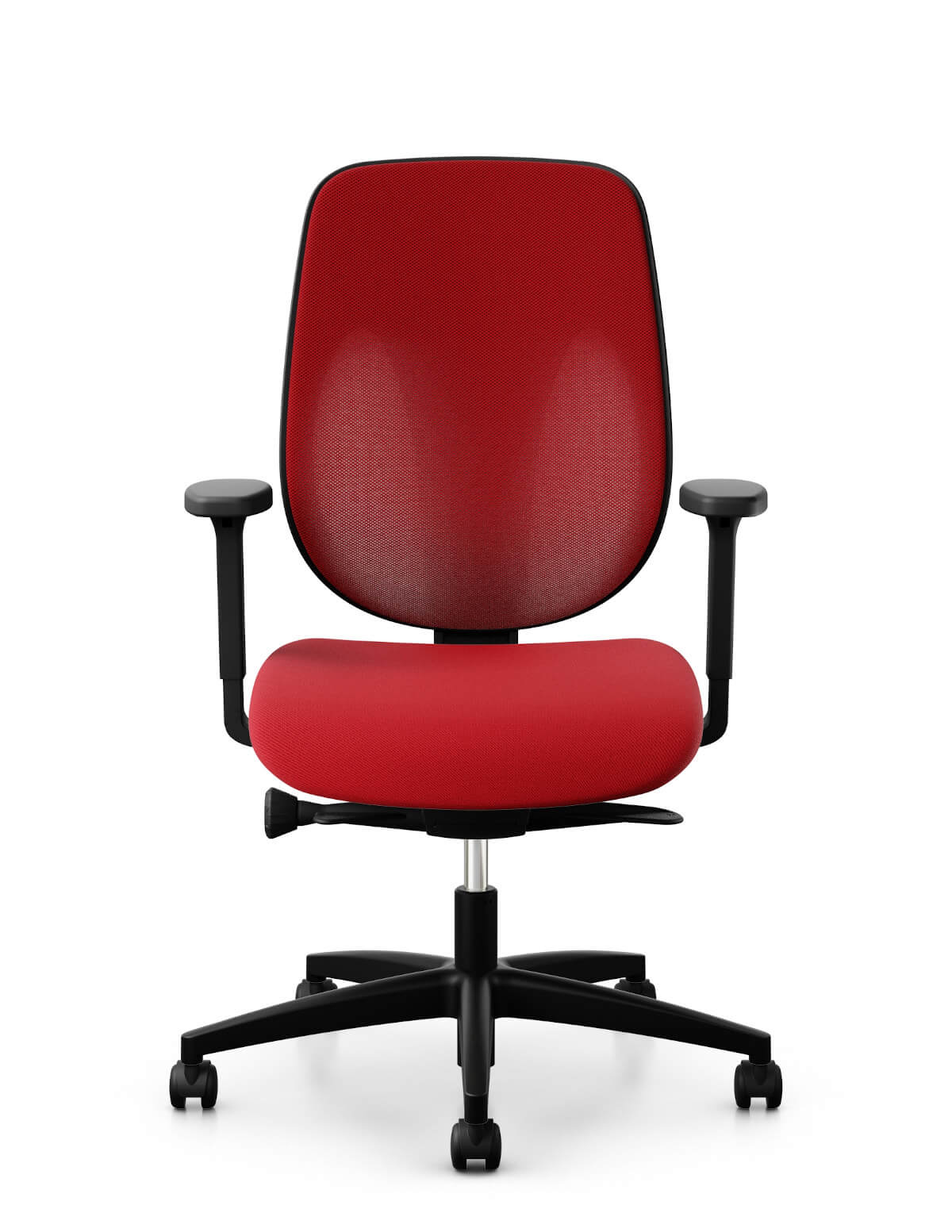 Ergonomischer Giroflex 353-4029 Bürostuhl, Netzrücken, Rollen, höhenverstellbar