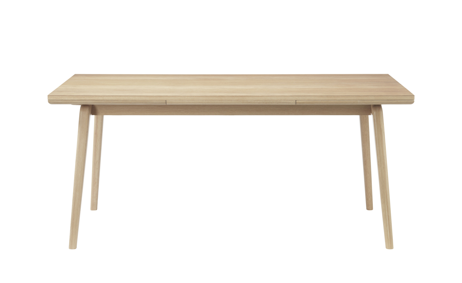 FDB Møbler C65 Astrup Ausziehtisch, nordisches Design, Eiche natur, langlebig, funktional, 170x90 cm