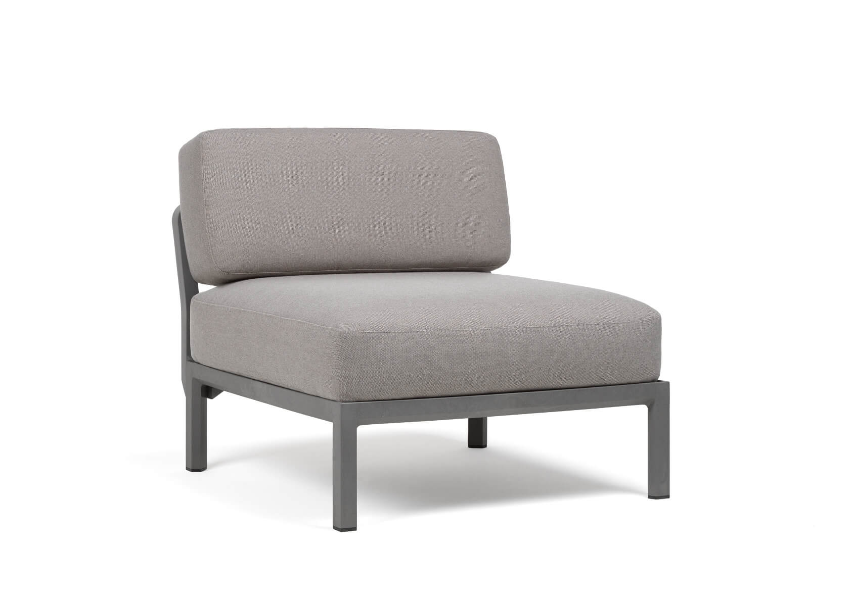 Nardi Maximo 5 Modulsofa Mittelelement – italienisches Outdoor-Design Nardi Maximo 5 Modulsofa Mittelelement, basalto/lava Sunbrella, wetterfest, langlebig, italienisches Design
