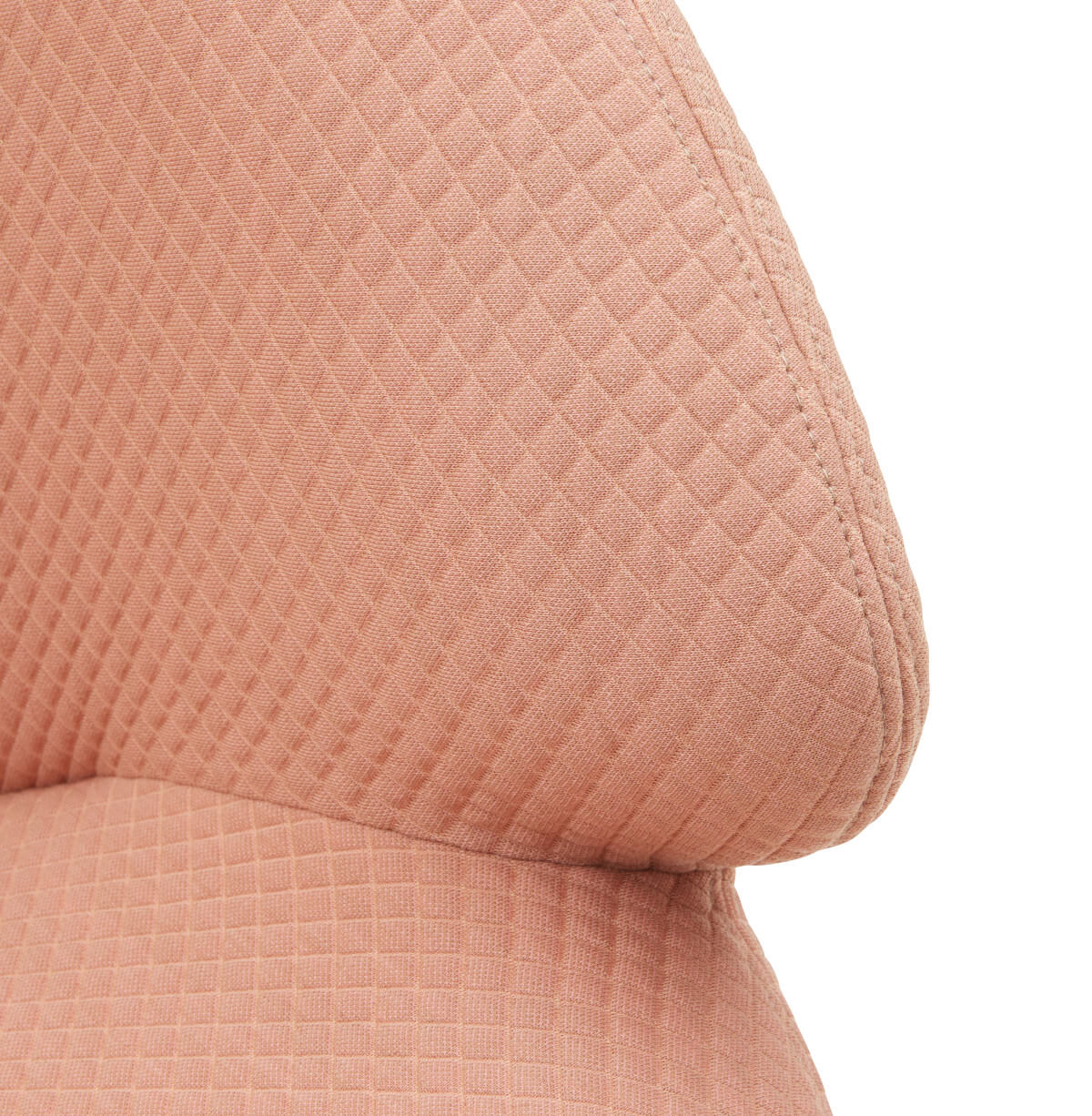 Moderner Vista Drehsessel von Softline mit gepolsterter Sitzfläche, 360 Grad drehbar, zeitloses Design