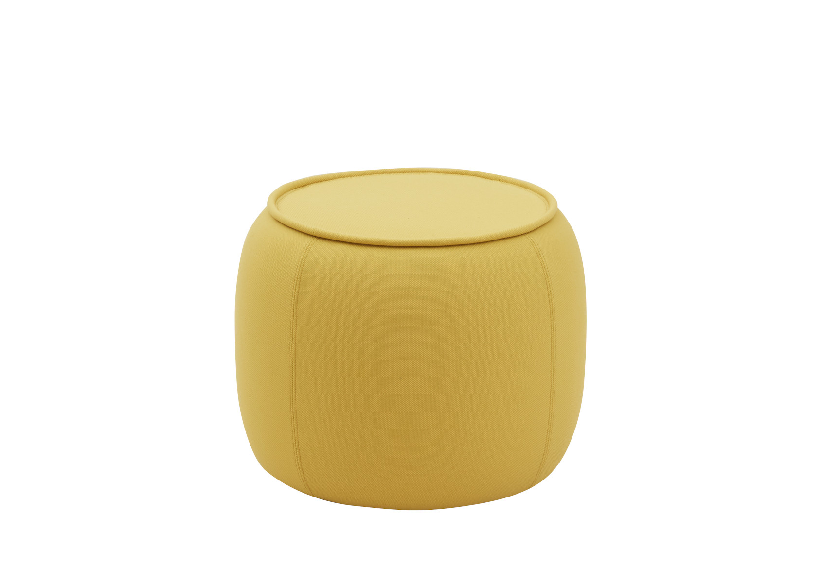 Softline Conga Pouf, moderner Sitzhocker mit gepolsterter Oberfläche, flexibel einsetzbar im Wohn- und Loungebereich
