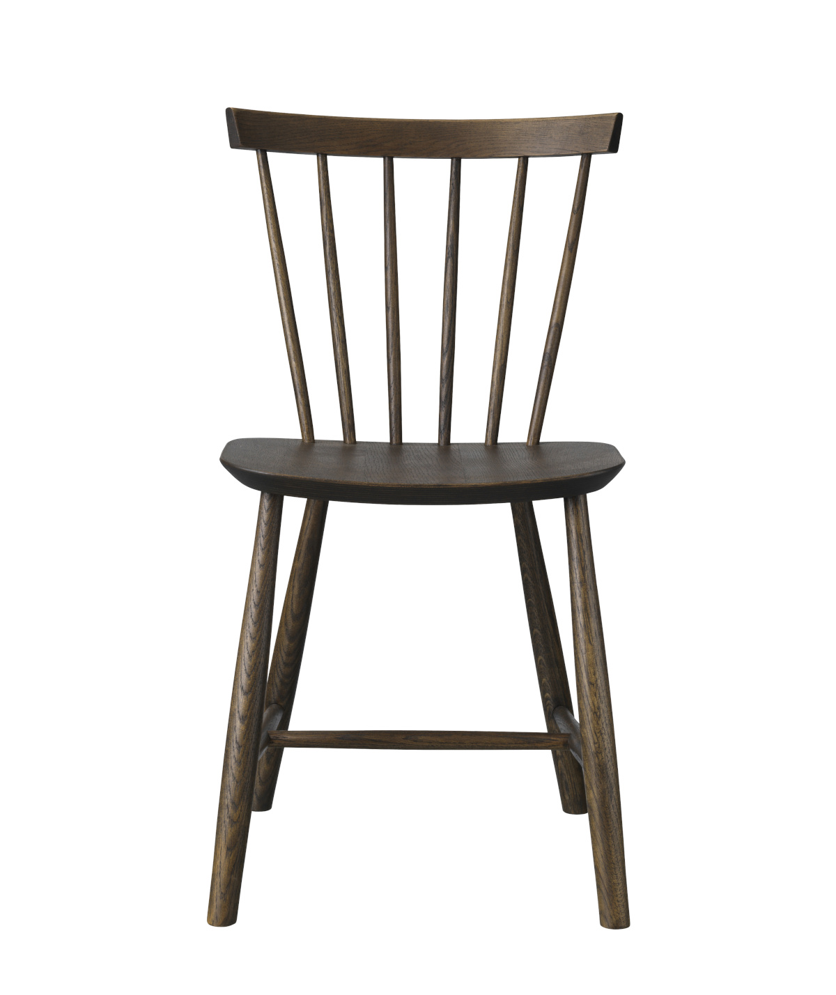 FDB Møbler J46 Stuhl, nordischer Design-Stuhl, ergonomisch, Eiche geräuchert, langlebig, funktional