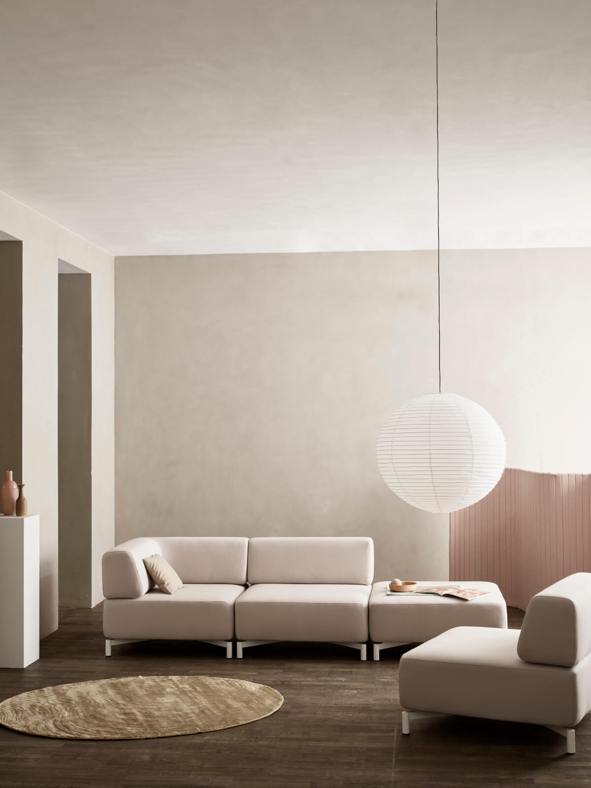 Modulares Planet Sofa von Softline mit frei kombinierbaren Elementen für Wohnen, Lounge oder Büro