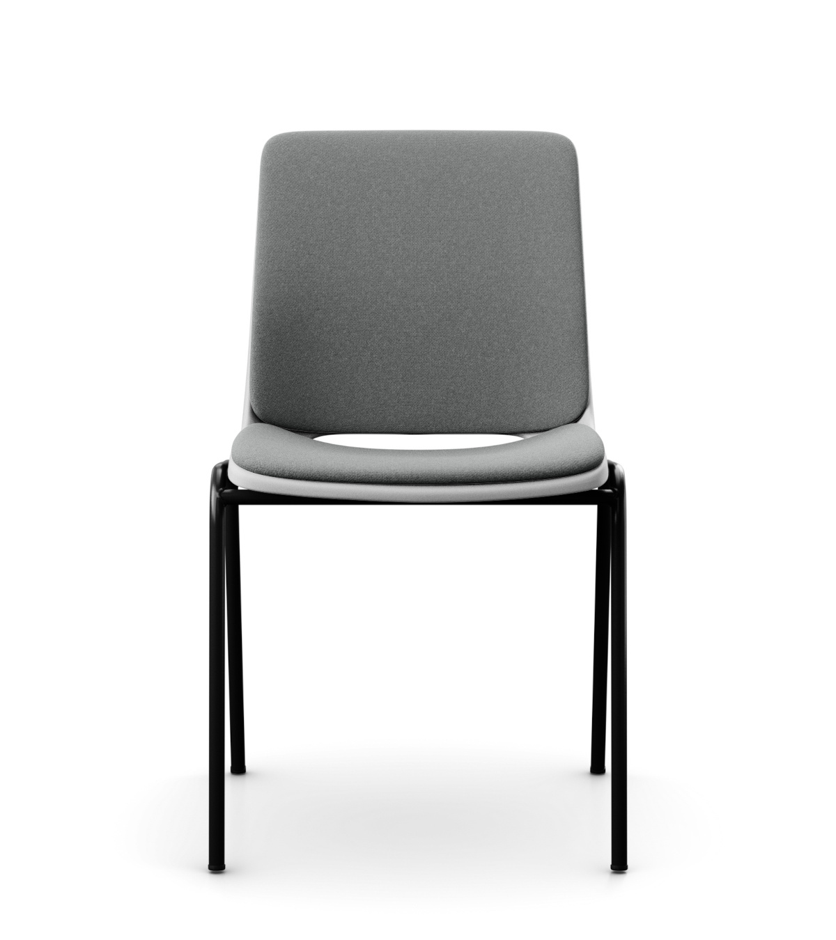 Ana 4340SR Stuhl, Kunststoff mit Sitz und Rücken gepolstert