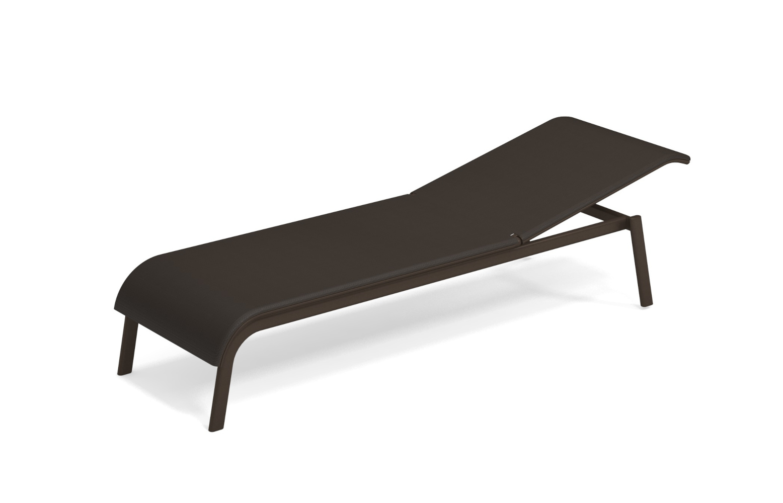 Tiki Gartenliege, indischbraun / mokka