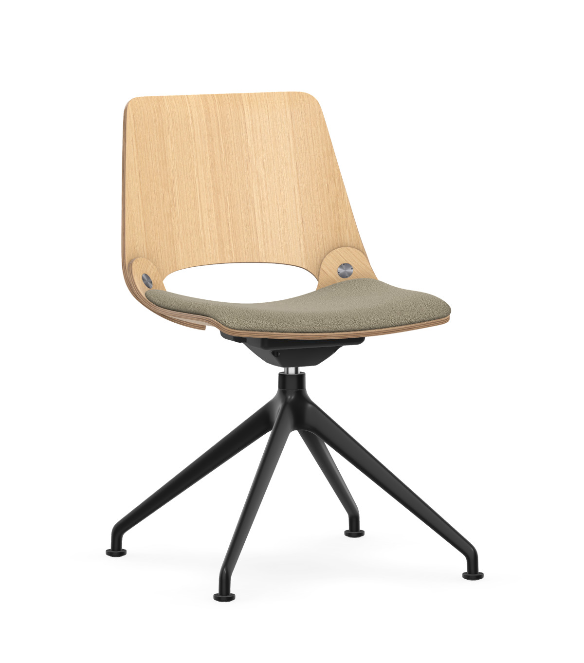 SHUFFLEis1 SU542 Drehstuhl von Interstuhl, ergonomisch, komfortabel, höhenverstellbar, für Büro und Homeoffice